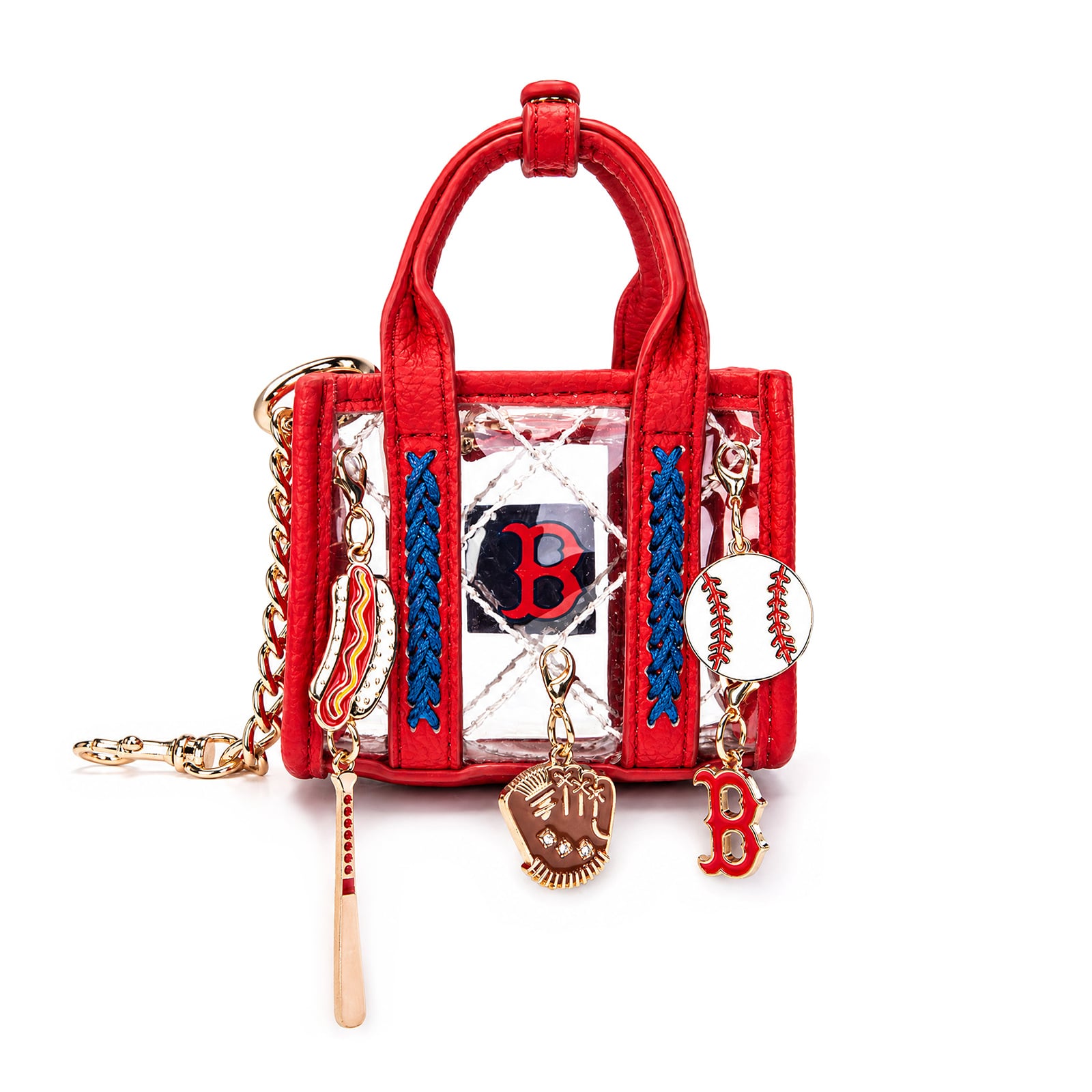 Porte-clés transparent Montana West Boston Red Sox