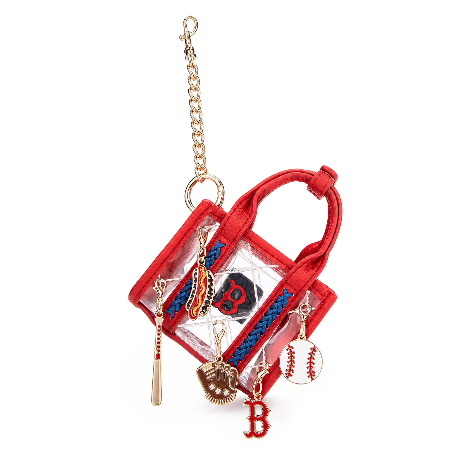 Porte-clés transparent Montana West Boston Red Sox
