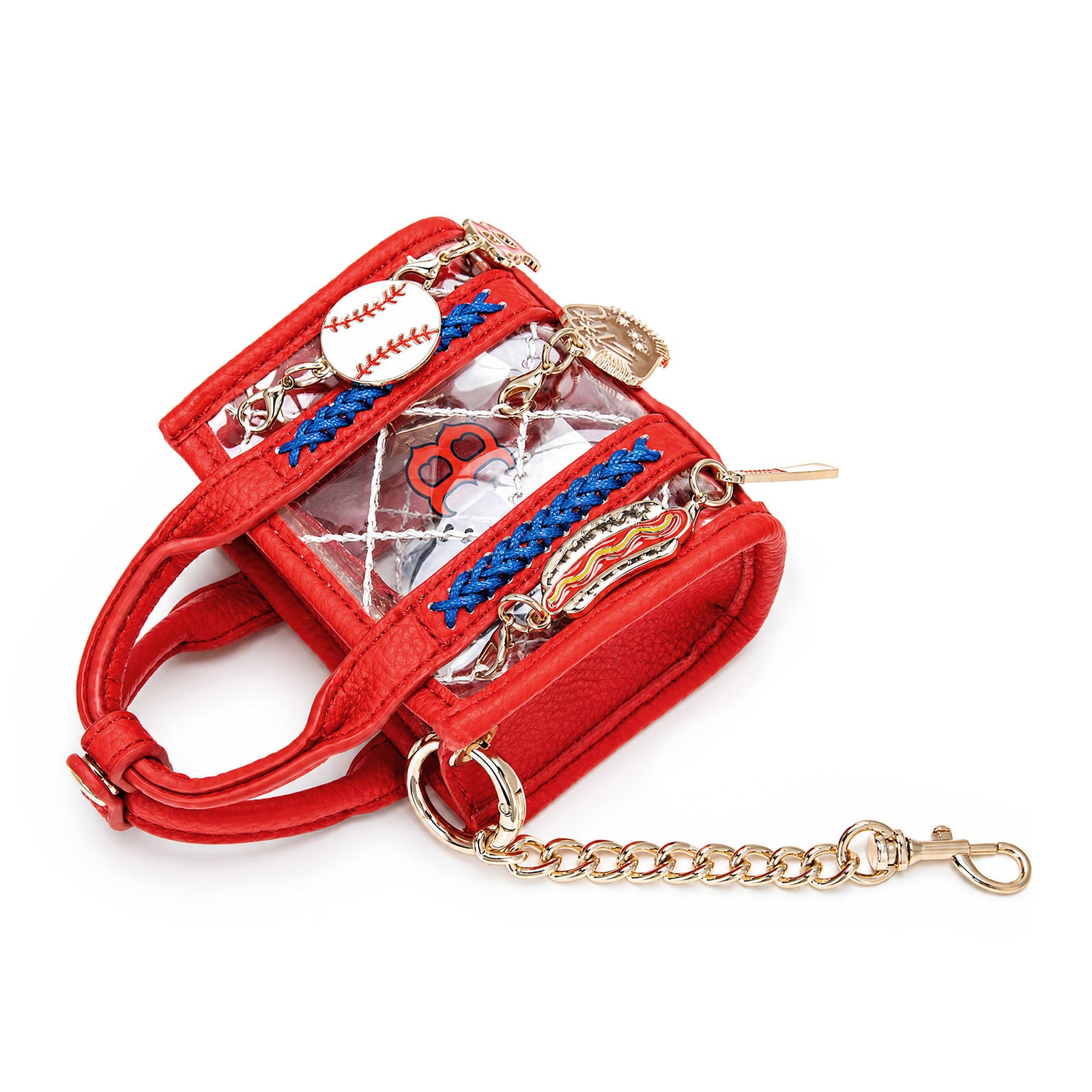 Porte-clés transparent Montana West Boston Red Sox