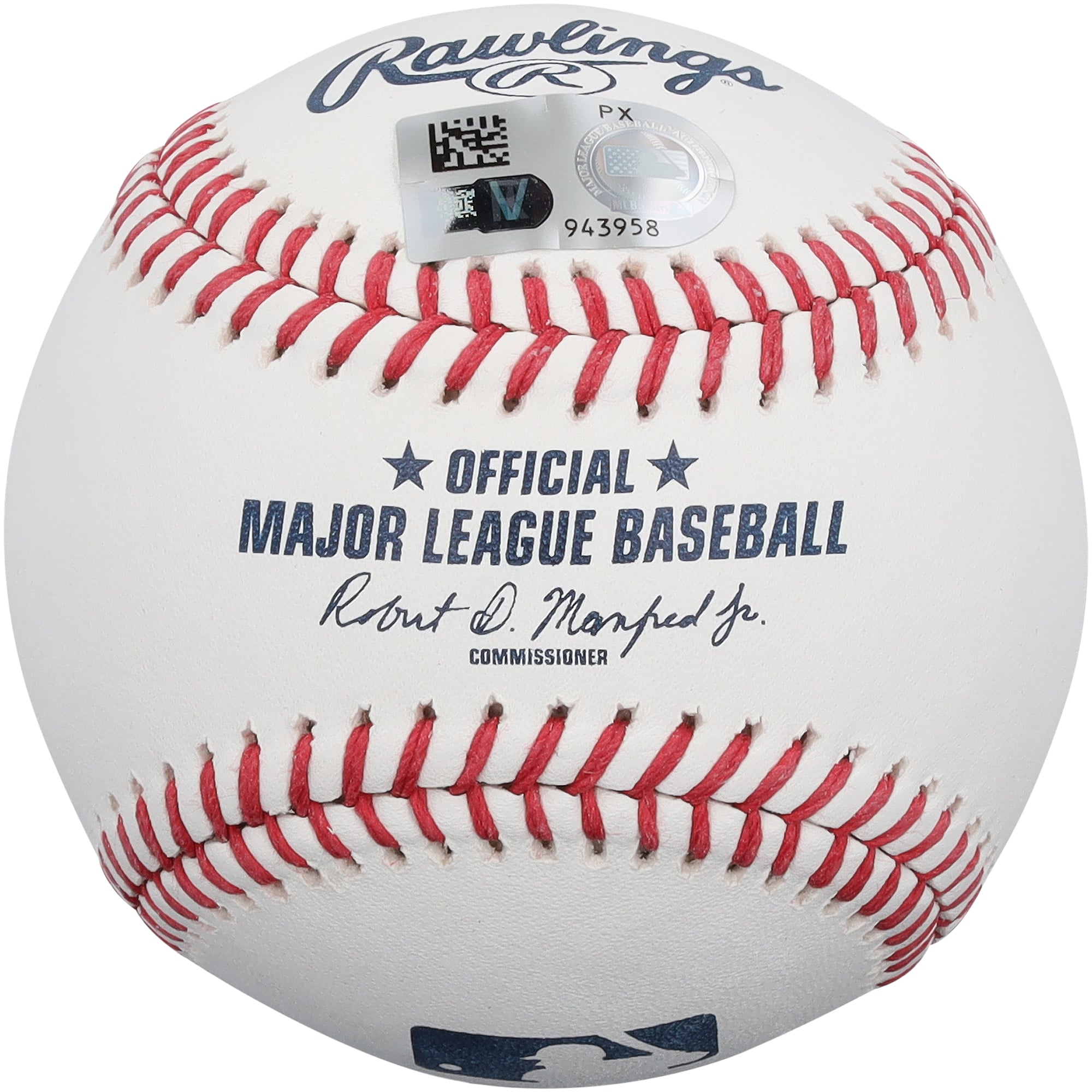 Balle de baseball autographiée par Payton Tolle des Red Sox de Boston avec inscription « Débuts en MLB le 29/08/25 »