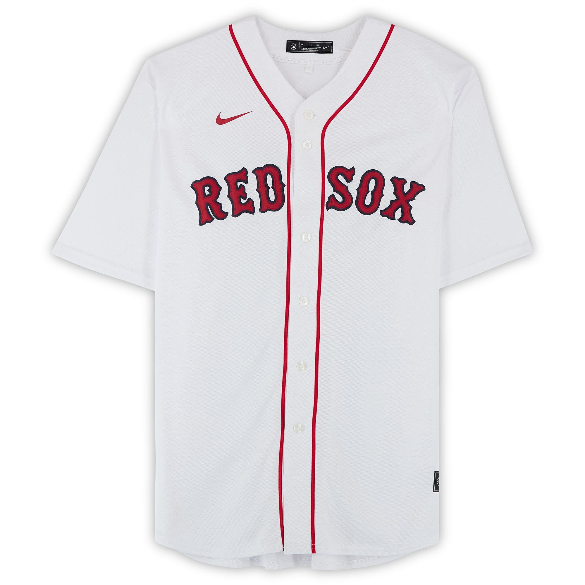 Roger Clemens Boston Red Sox Autographed White Nike Replica Jersey
