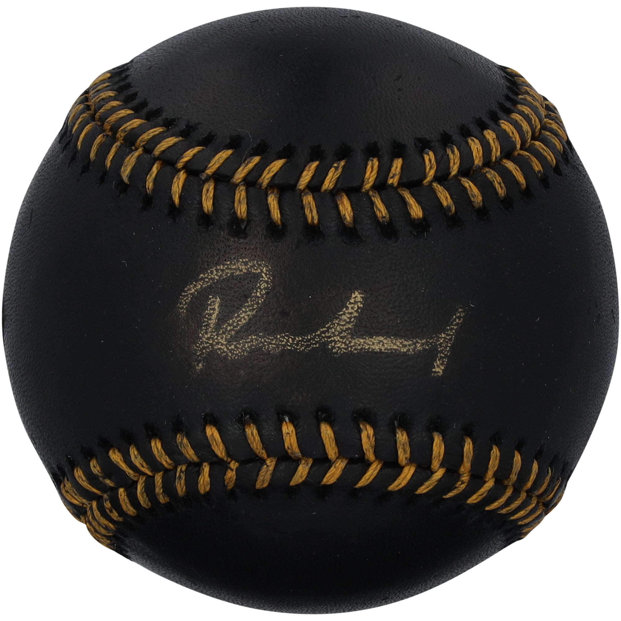 Balle de baseball en cuir noir autographiée par Roman Anthony Boston Red Sox
