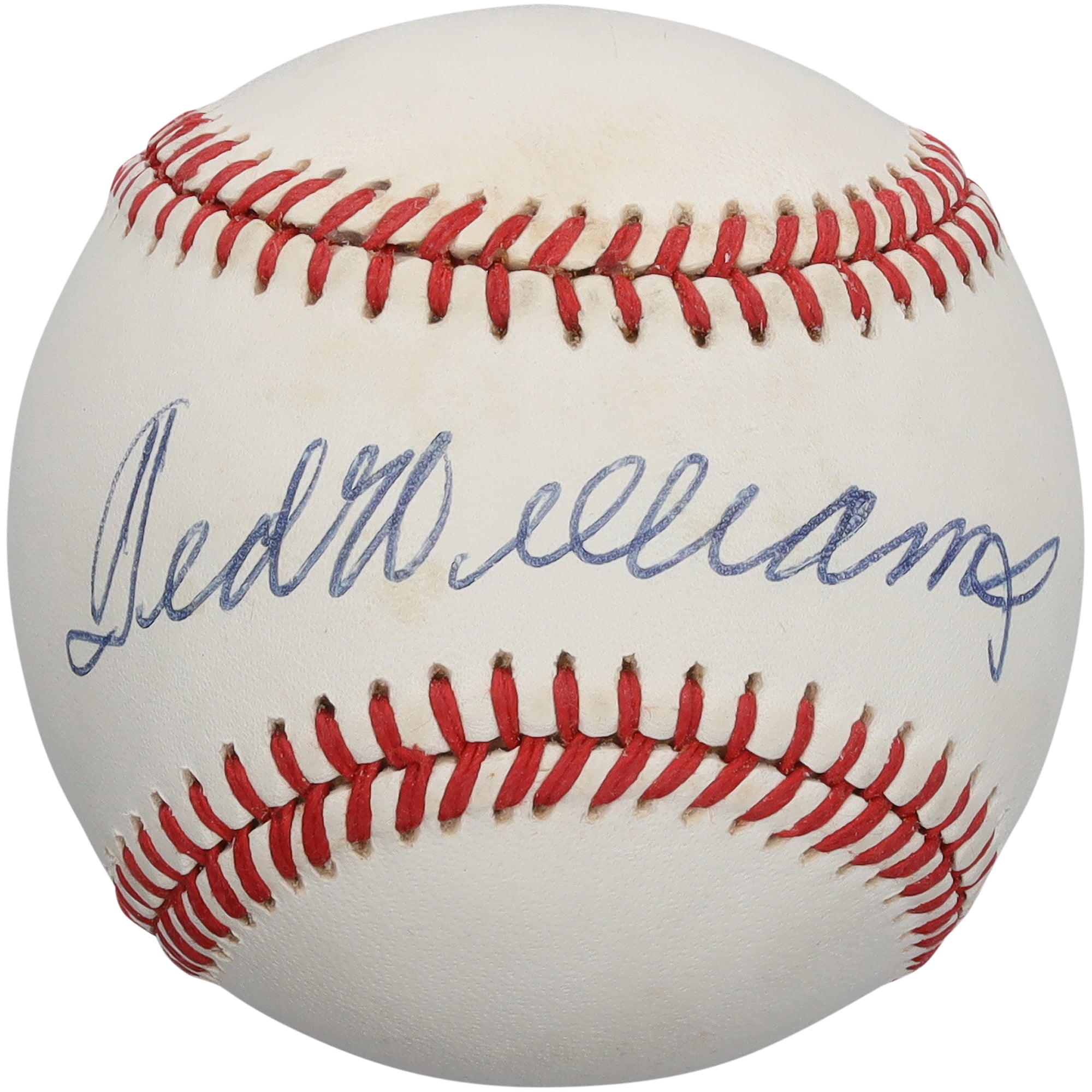 Balle de baseball autographiée par Ted Williams des Red Sox de Boston - BAS AF958