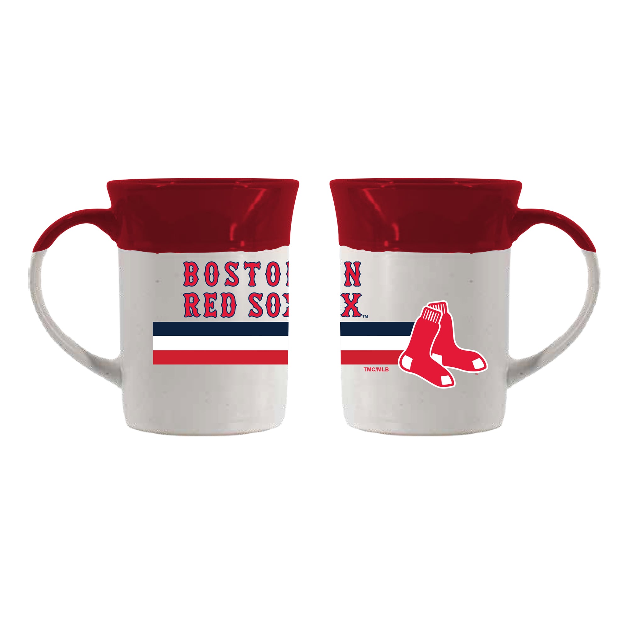 Mug en céramique mouchetée Boston Red Sox de 44 cl (15 oz) de The Memory Company