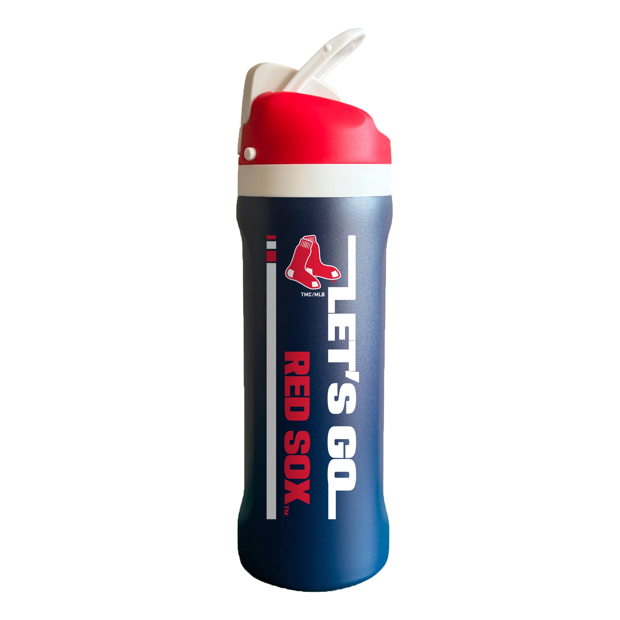 Gobelet isotherme en acier inoxydable de 710 ml (24 oz) aux couleurs de l'équipe Boston Red Sox, The Memory Company
