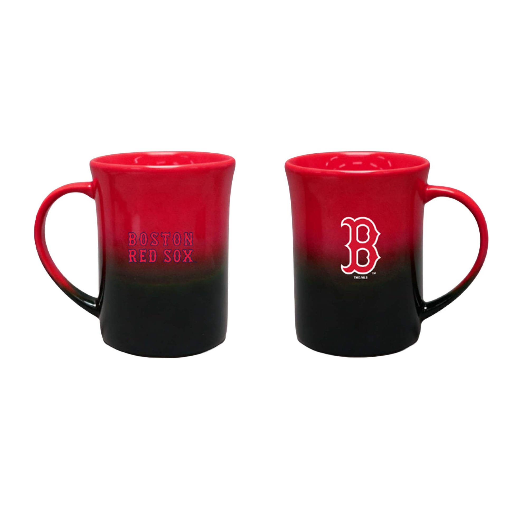 The Memory Company Boston Red Sox Two-Pack 15oz. Ceramic Ombre Mug Set