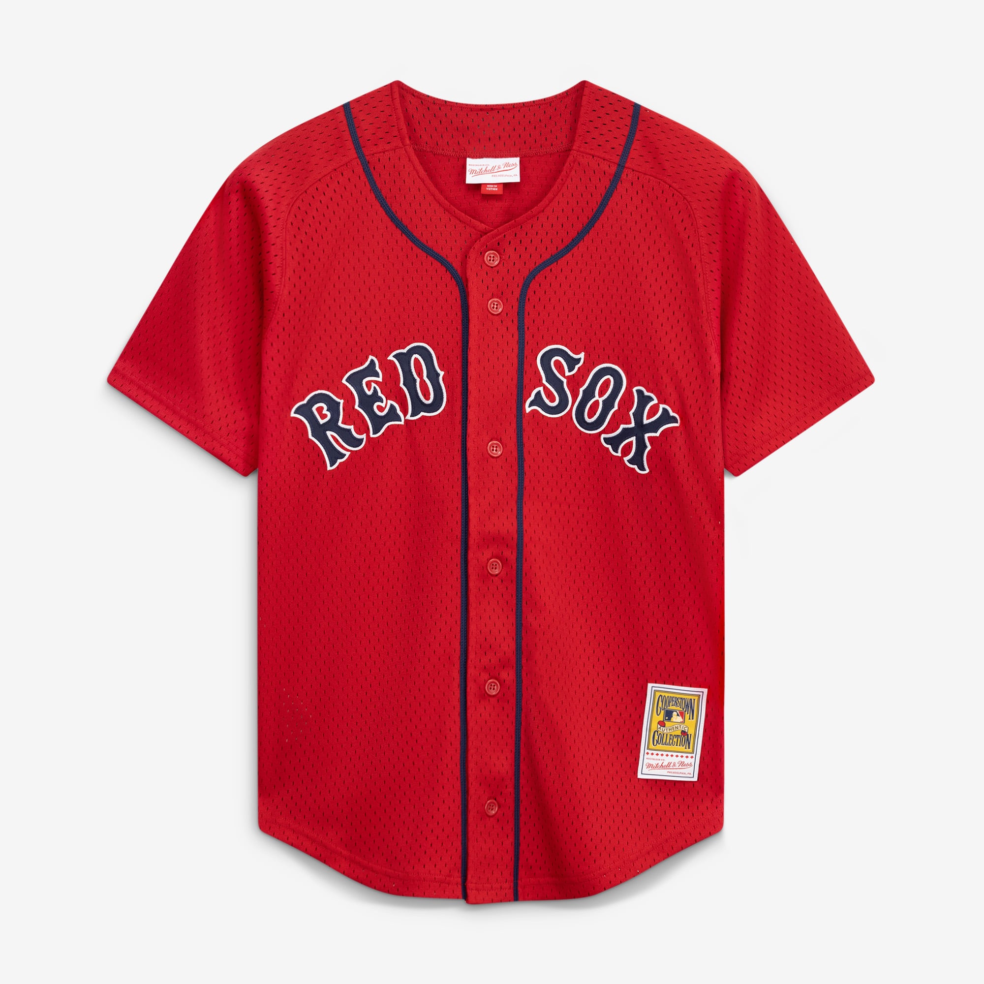 Toddler Mitchell & Ness David Ortiz Red Boston Sox Cooperstown Collection Mesh Batting Practice Jersey