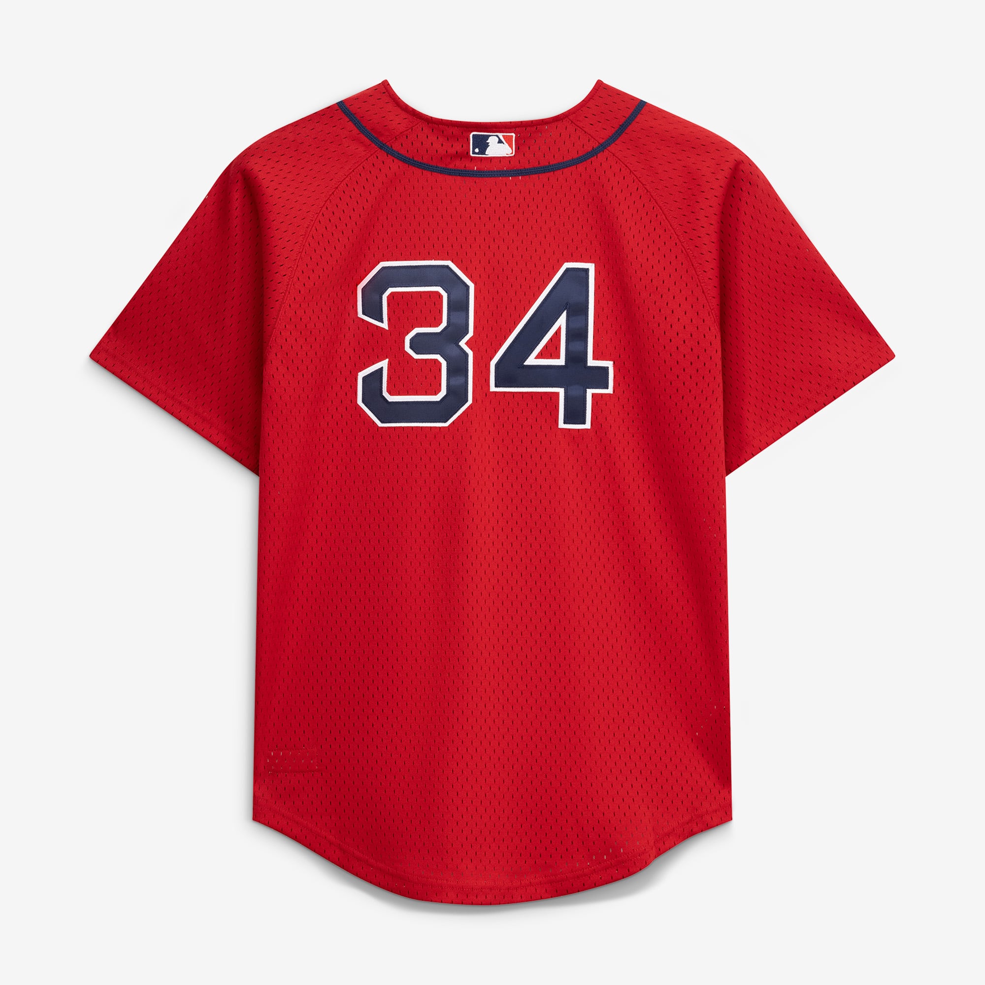 Toddler Mitchell & Ness David Ortiz Red Boston Sox Cooperstown Collection Mesh Batting Practice Jersey