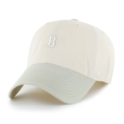  Boston Red Sox '47 Unisex Shades of Sport Clean Up Adjustable Hat - Light Beige