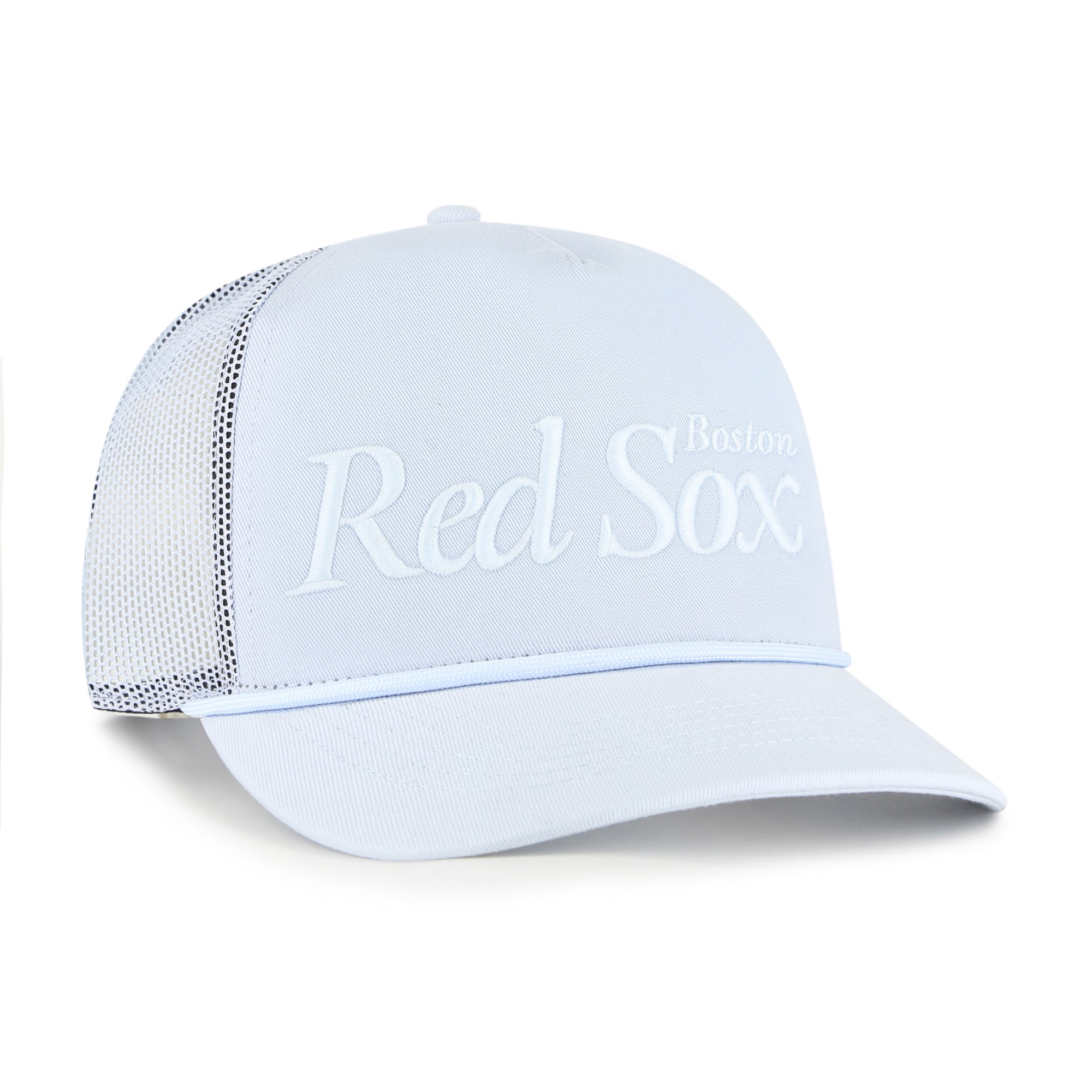 Unisex '47 Light Blue Boston Red Sox Foundation Script Hitch Adjustable Trucker Hat
