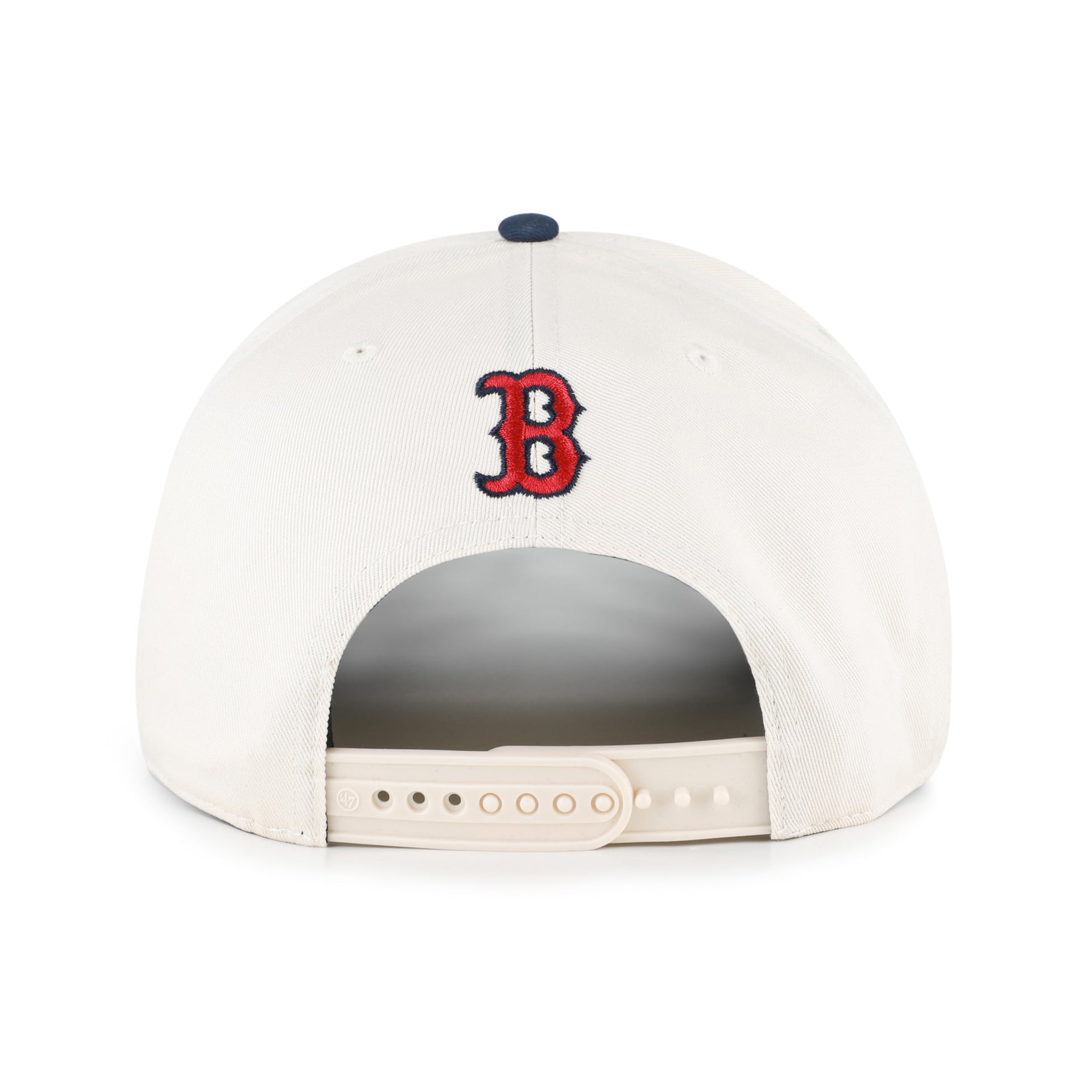 Unisex '47 Natural/Navy Boston Red Sox Rope Script Hitch Adjustable Hat