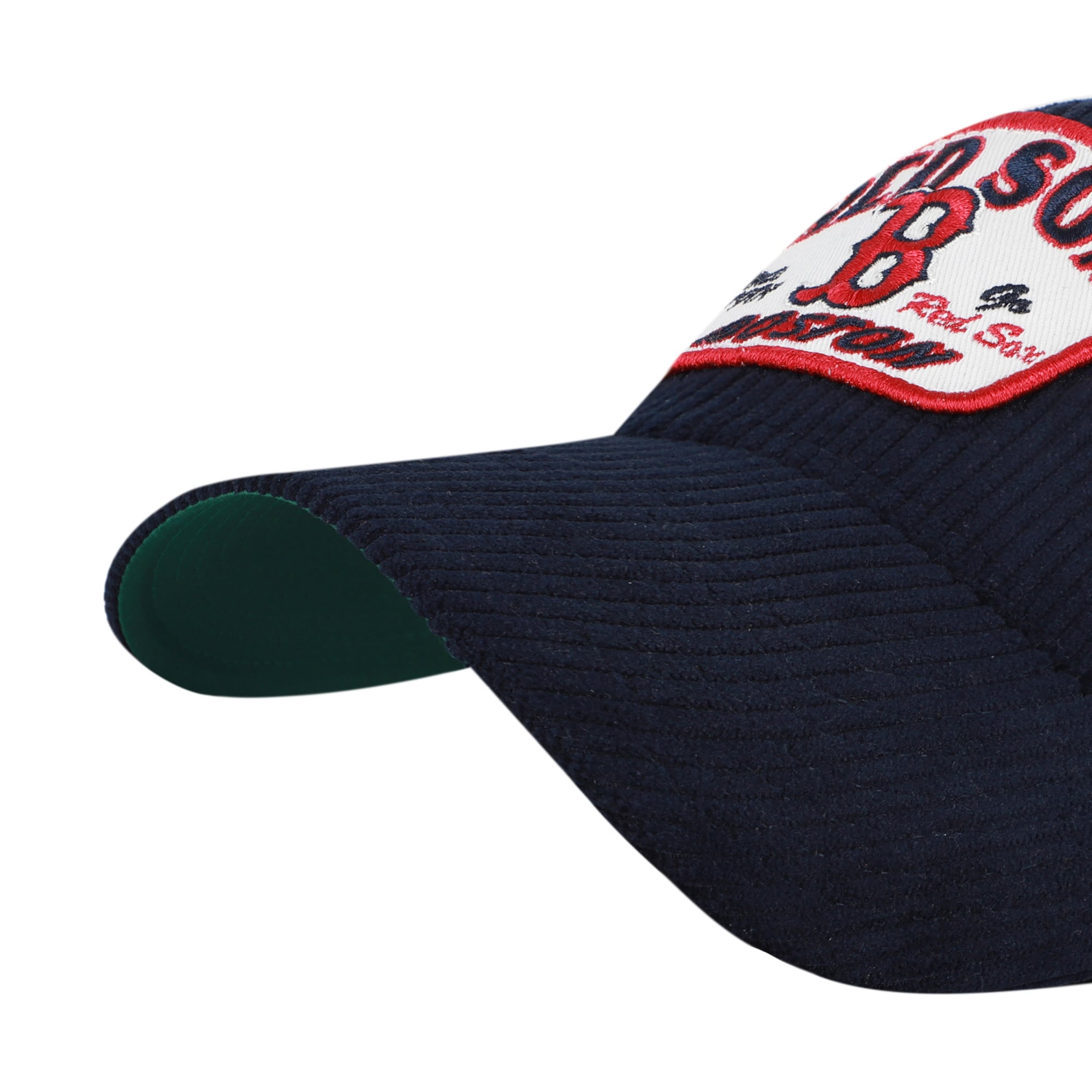 Casquette unisexe ajustable en velours côtelé bleu marine Boston Red Sox « 47 » MVP