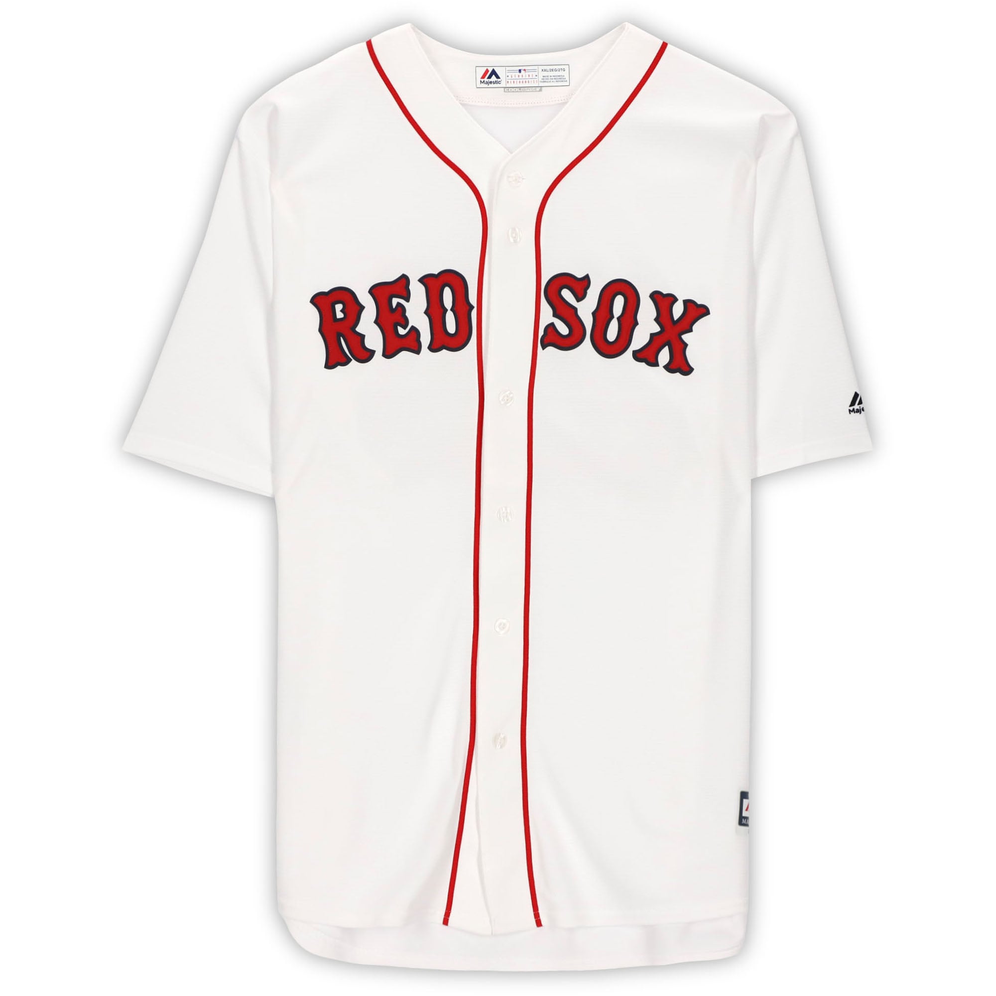 Wade Boggs Boston Red Sox Autographed White Majestic Replica Jersey