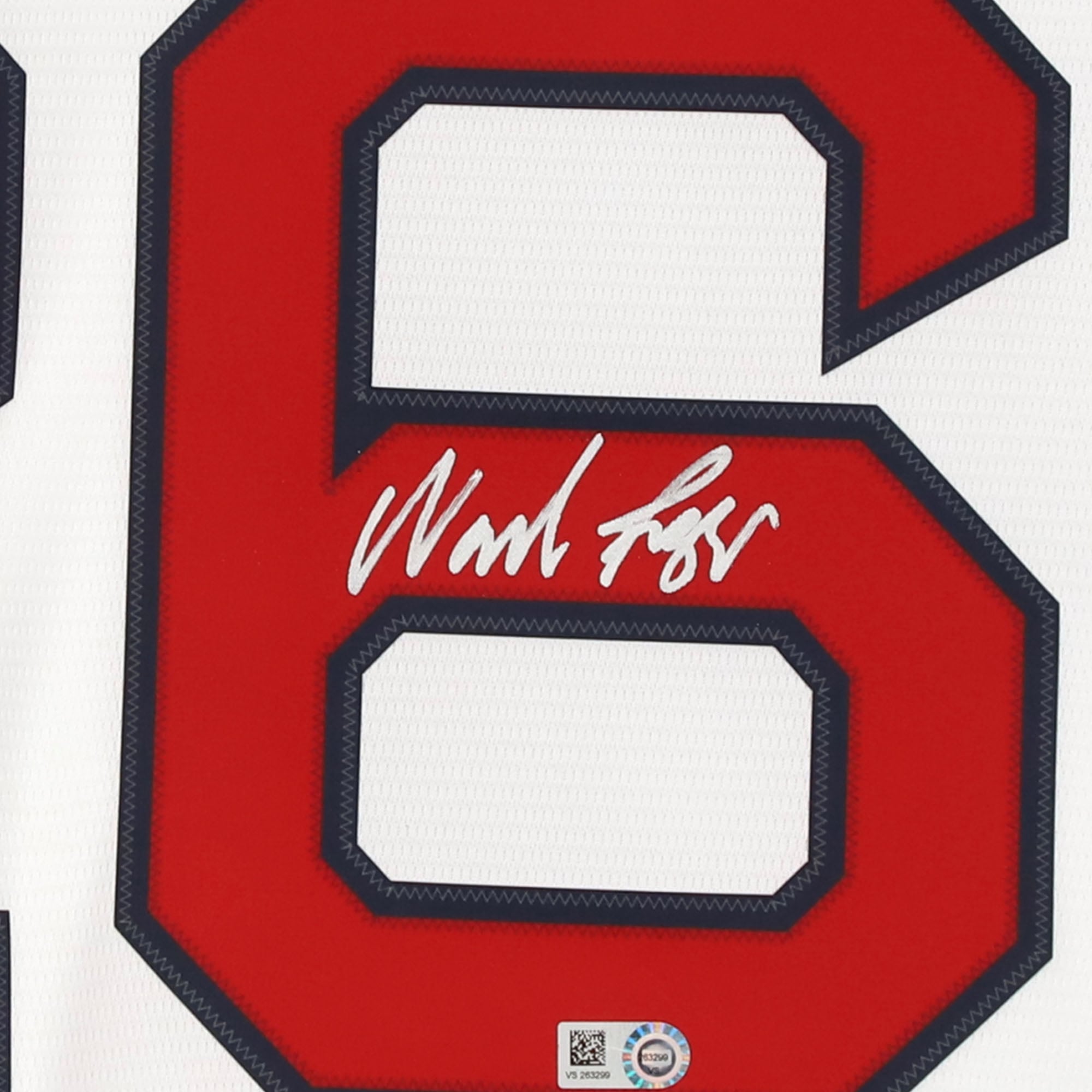 Wade Boggs Boston Red Sox Autographed White Majestic Replica Jersey