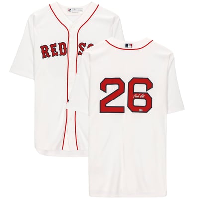 Wade Boggs Boston Red Sox Fanatics Authentic Autographed White Majestic Replica Jersey