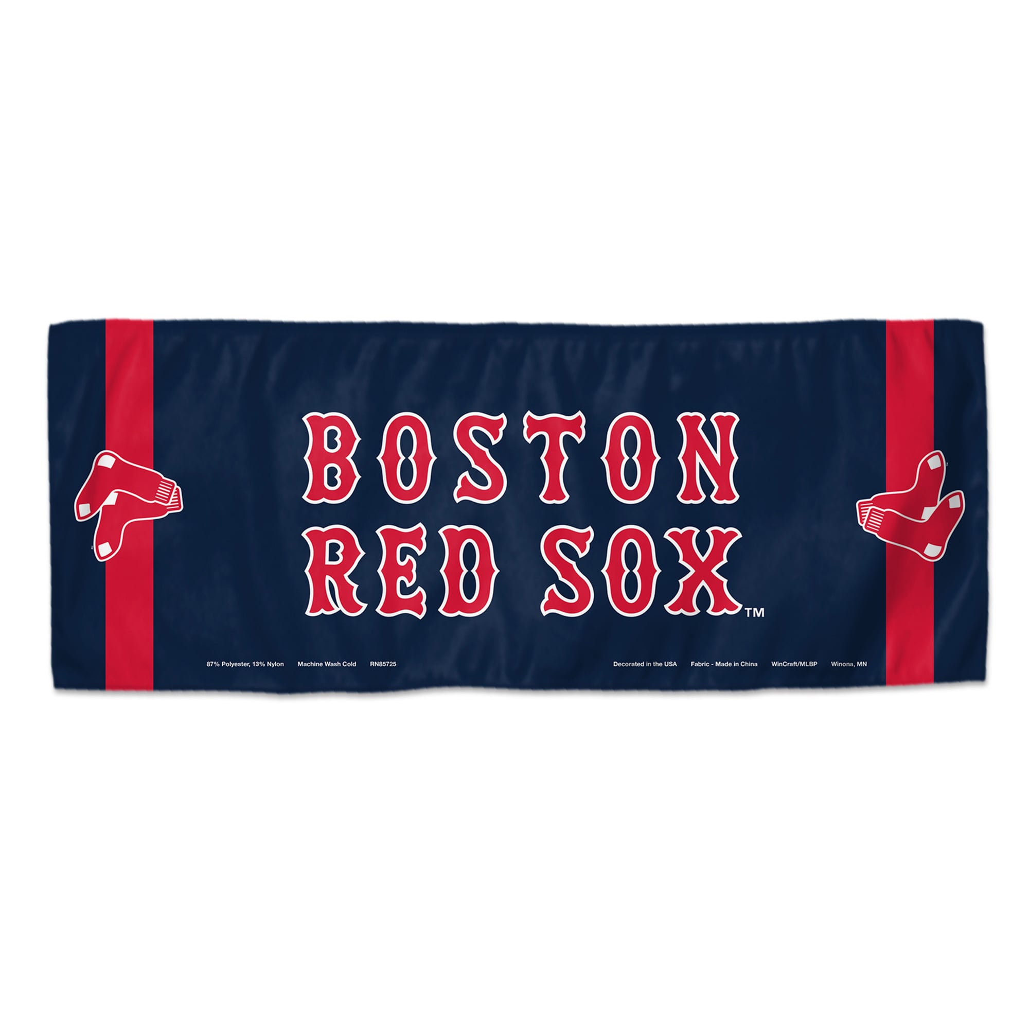 WinCraft Boston Red Sox 12" x 30" Double-Sided Cooling Towel