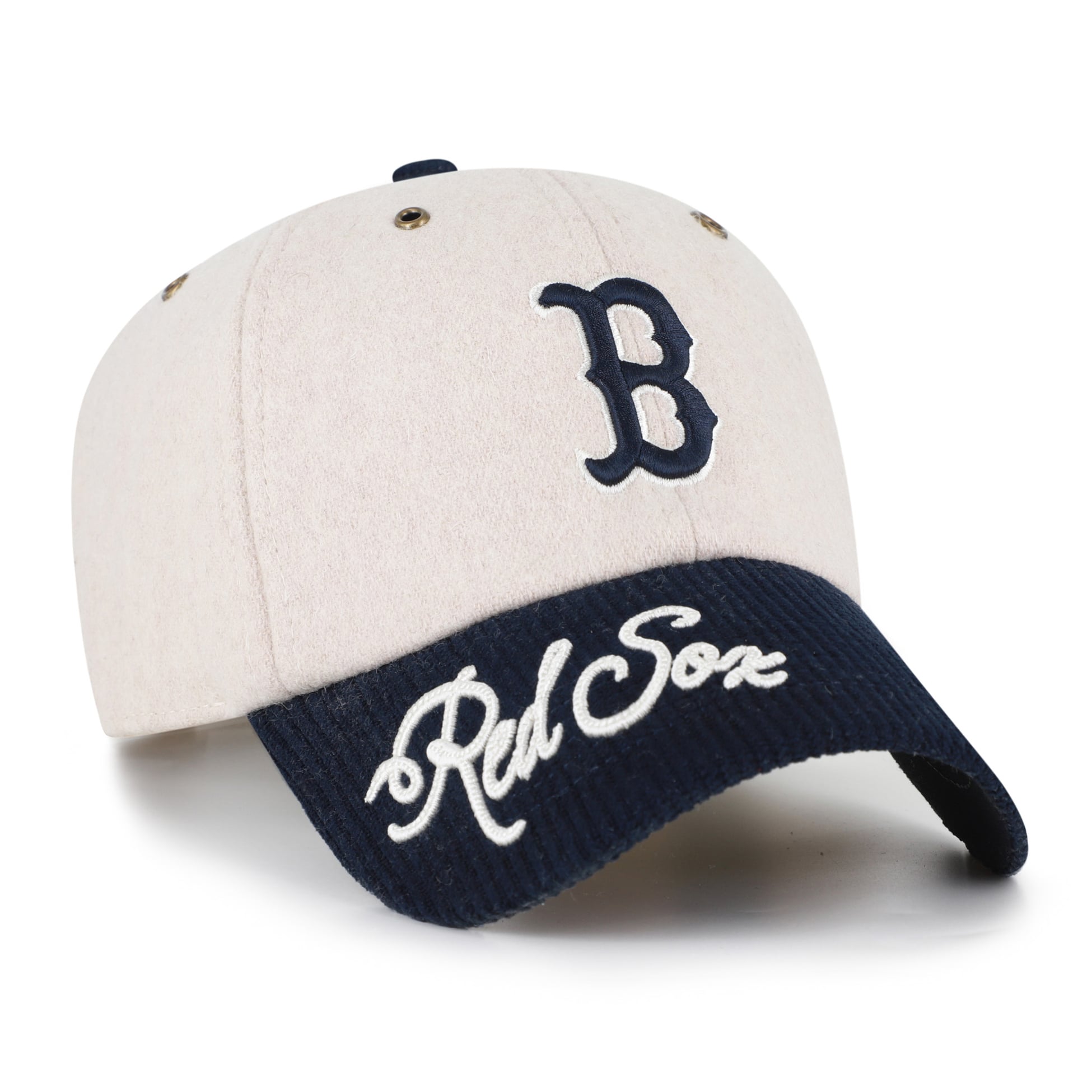 Casquette ajustable Boston Red Sox '47 Natural/Marine pour femme
