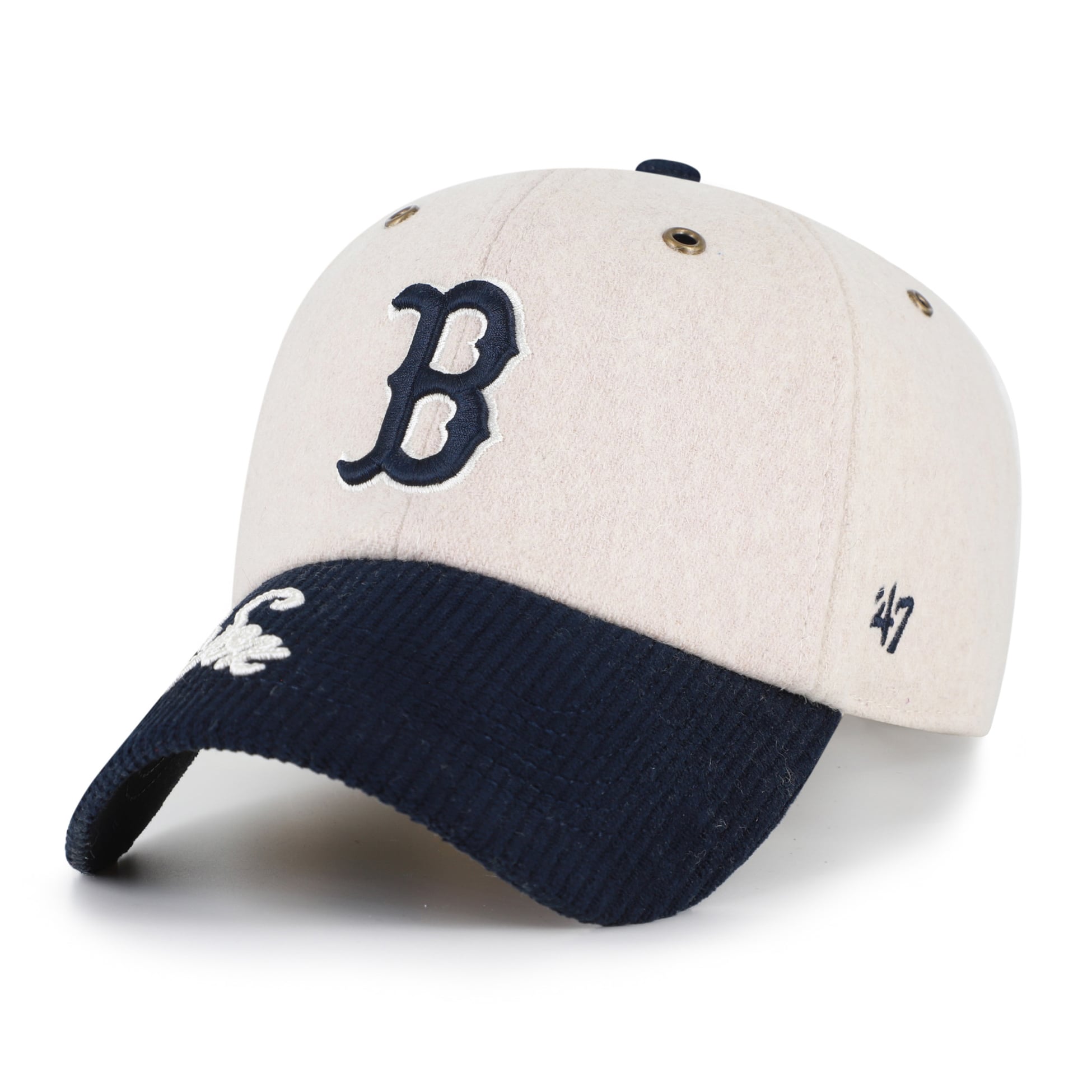 Casquette ajustable Boston Red Sox '47 Natural/Marine pour femme