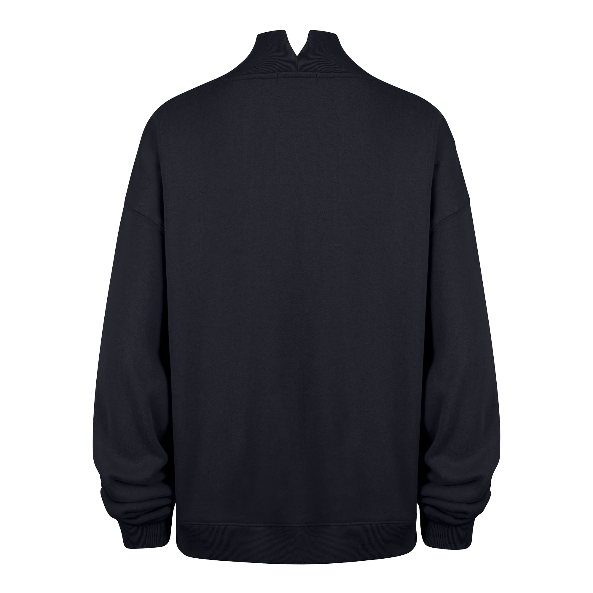 Sweat-shirt oversize à col montant « 47 » bleu marine Boston Red Sox pour femme