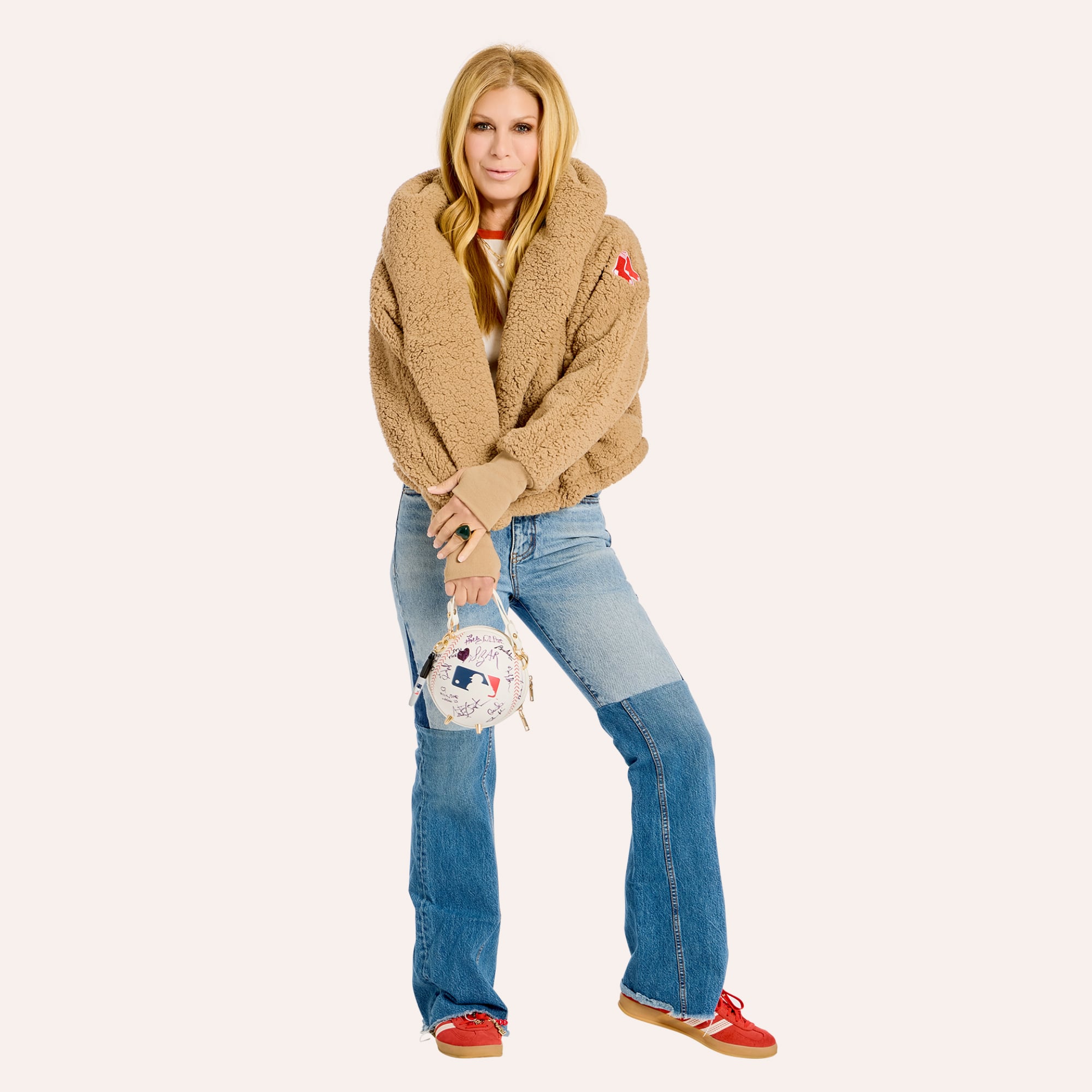 Women's by Jill Martin  Light Brown Boston Red Sox Remix Lounger