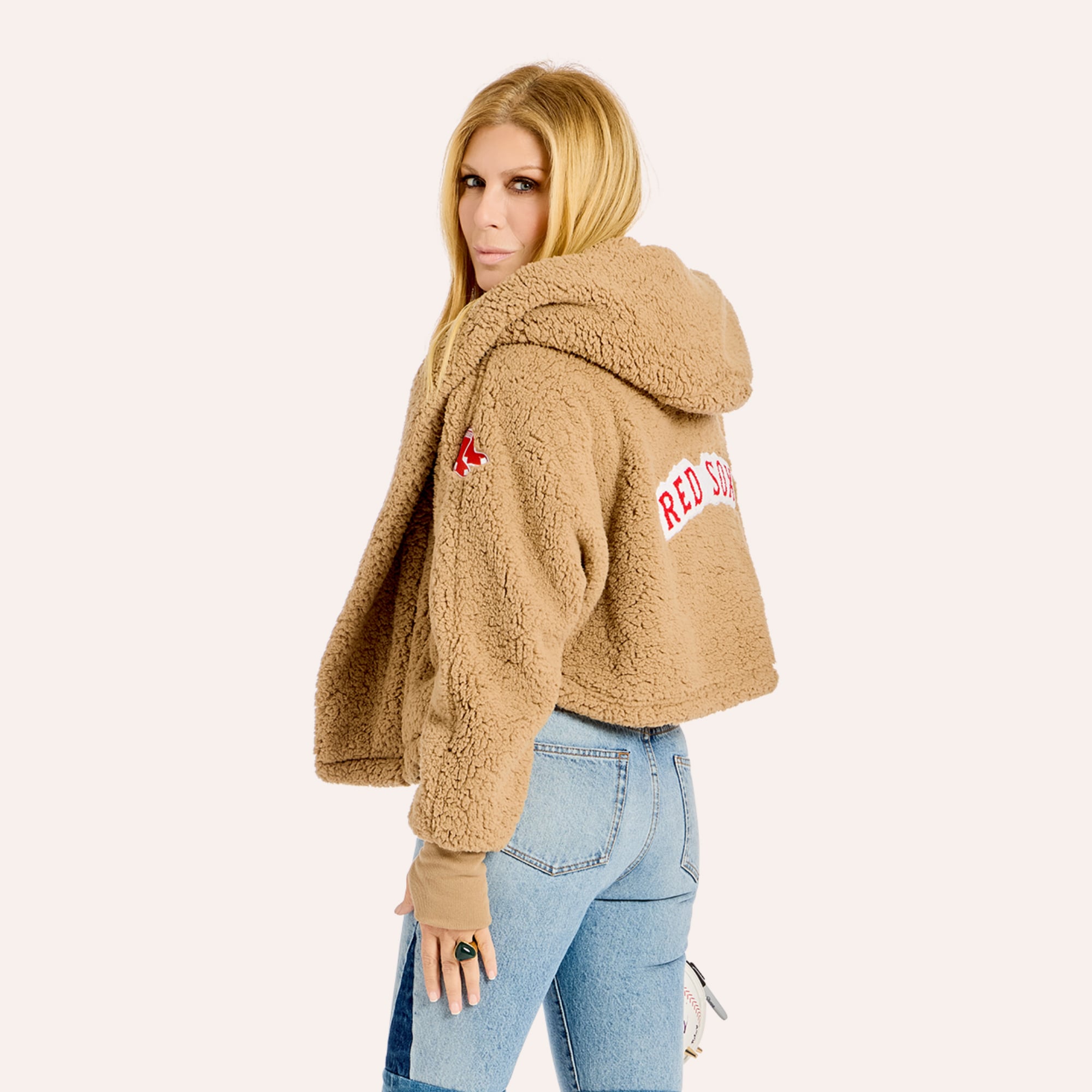 Women's by Jill Martin  Light Brown Boston Red Sox Remix Lounger