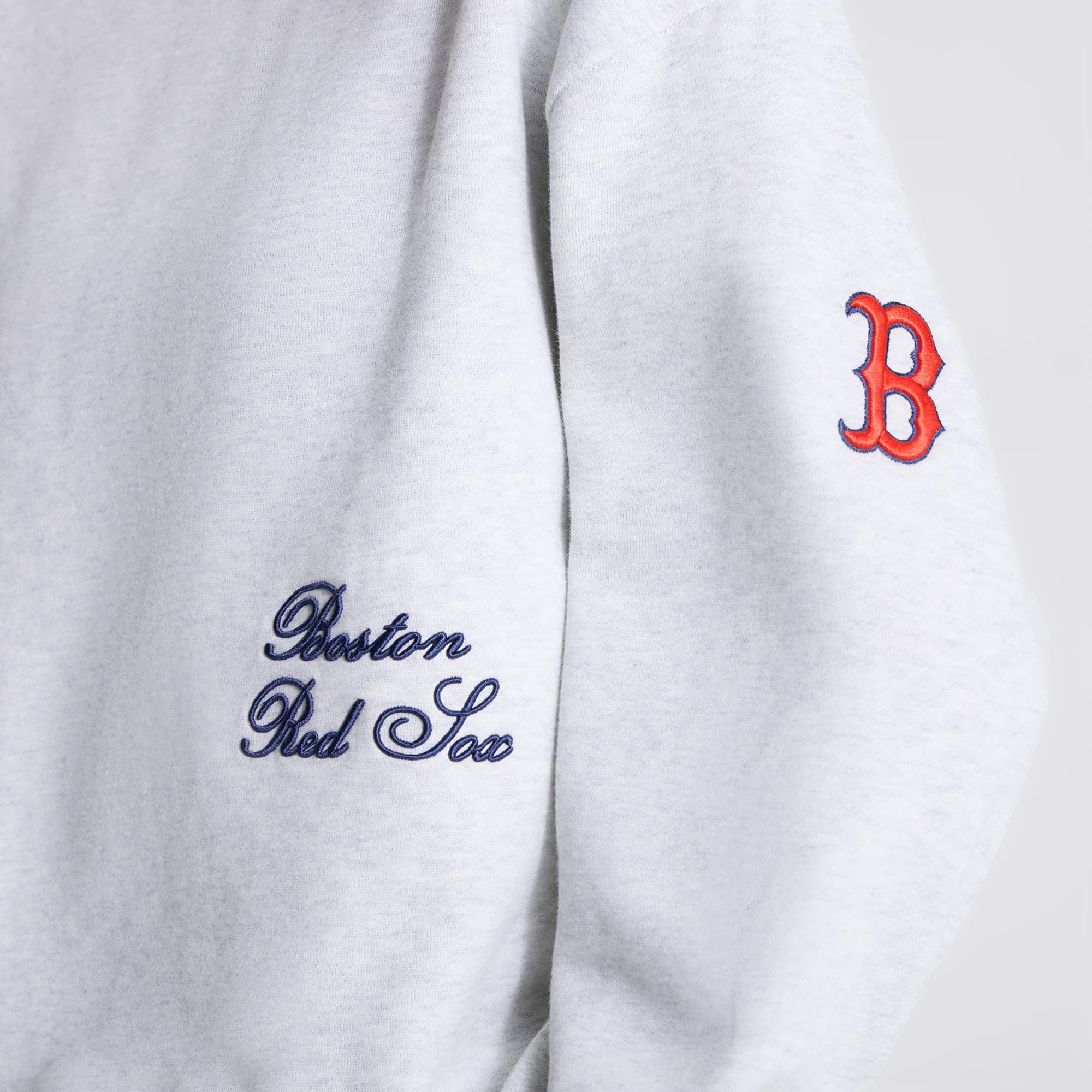 Sweat-shirt oversize lululemon Heathered Core Ultra Light Grey Boston Red Sox Steady State pour femme