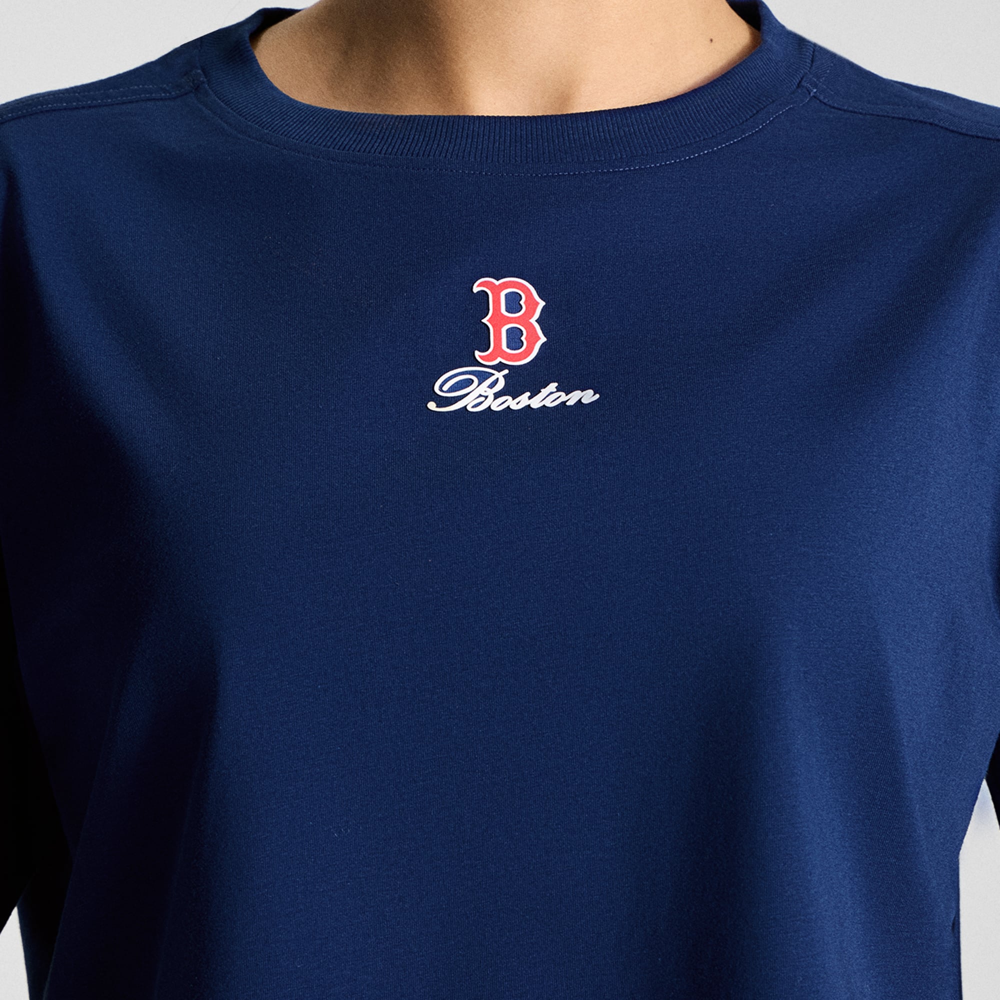 T-shirt en coton biologique lululemon Midnight Shadow Boston Red Sox All Yours pour femme