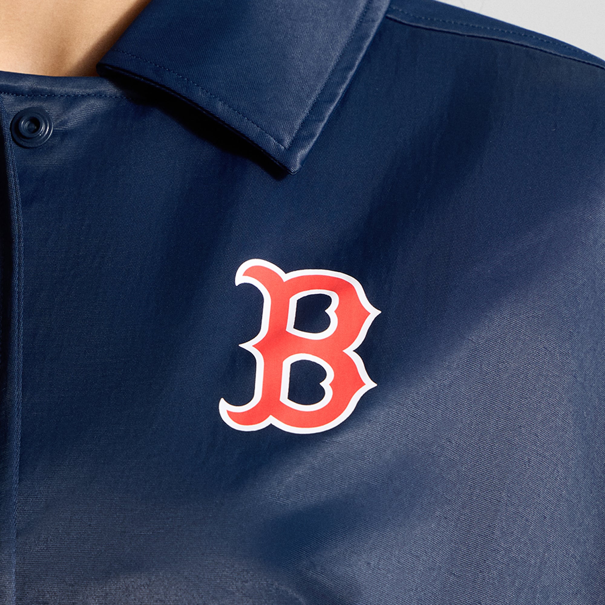 Veste d'entraîneur lululemon True Navy Boston Red Sox pour femme
