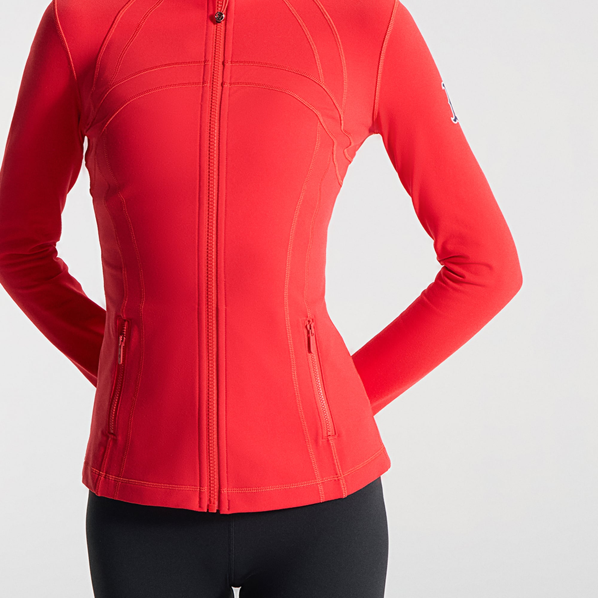 Veste Define blanche Boston Red Sox pour femmes de lululemon *Luon™
