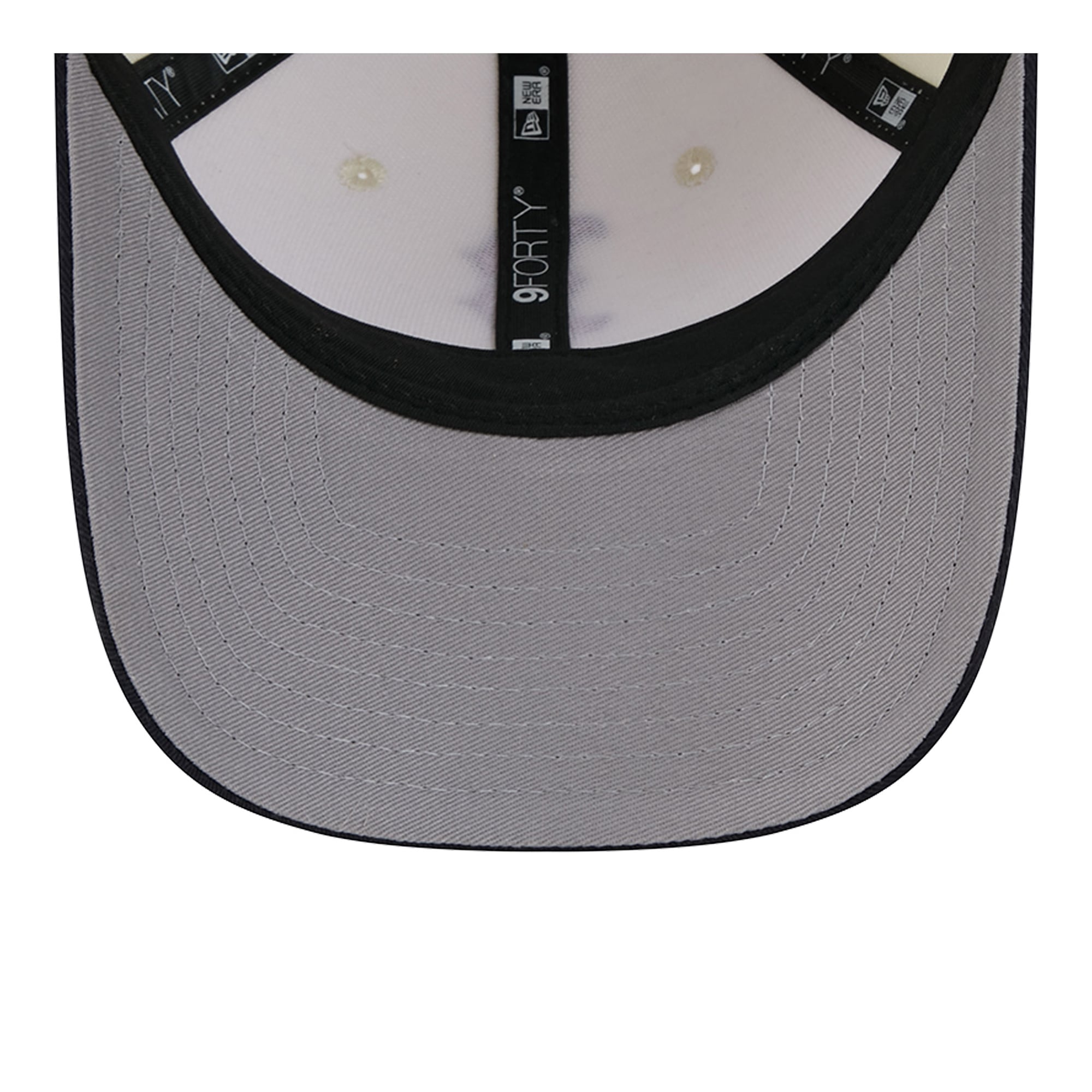 Casquette ajustable New Era crème/marine Boston Red Sox Primary 9FORTY M-Crown pour femme
