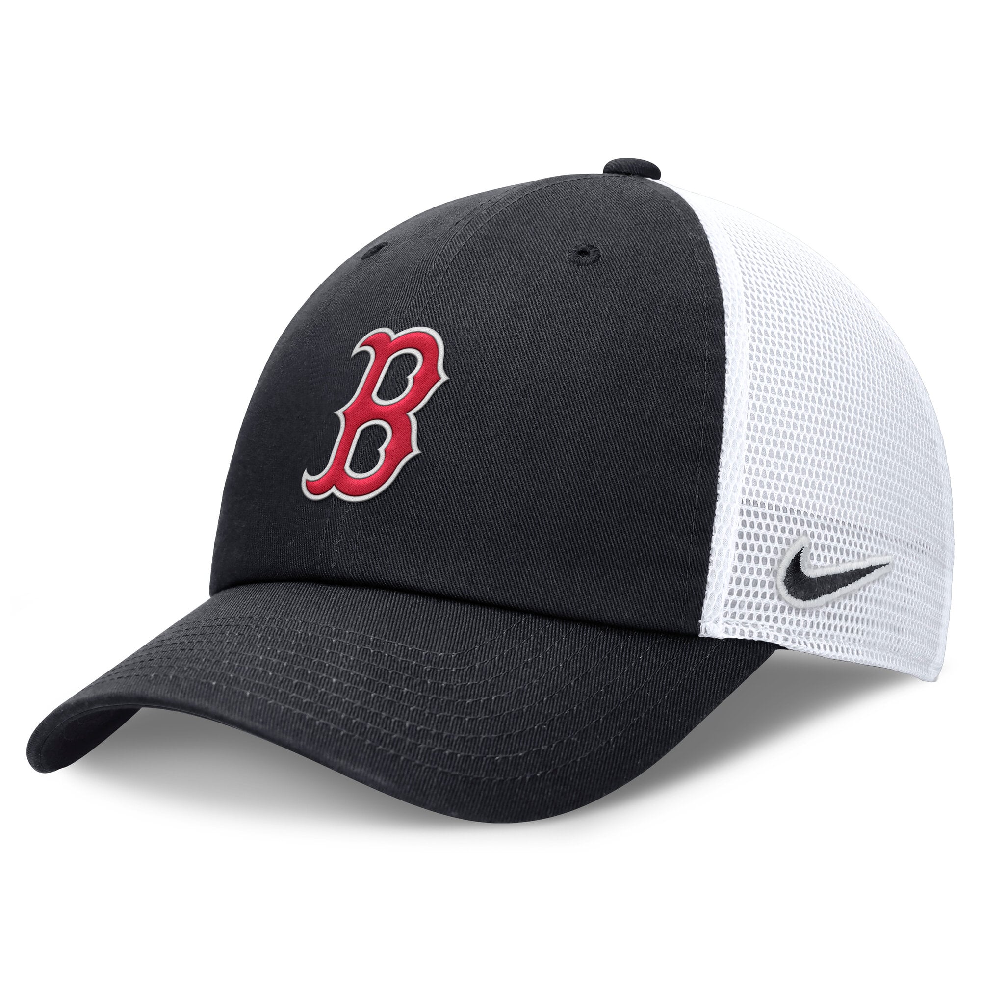 Women's Nike Navy/White Boston Red Sox Club Trucker Adjustable Hat