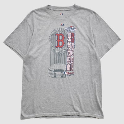 World Series Majestic 2013 T-shirt - Heather Gray - L by Fanatics Real Vintage