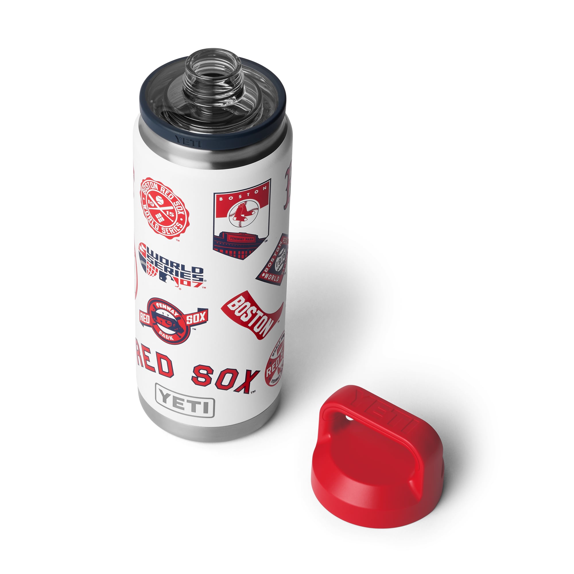 YETI Boston Red Sox 26oz. Fandom Rambler Chug Water Bottle