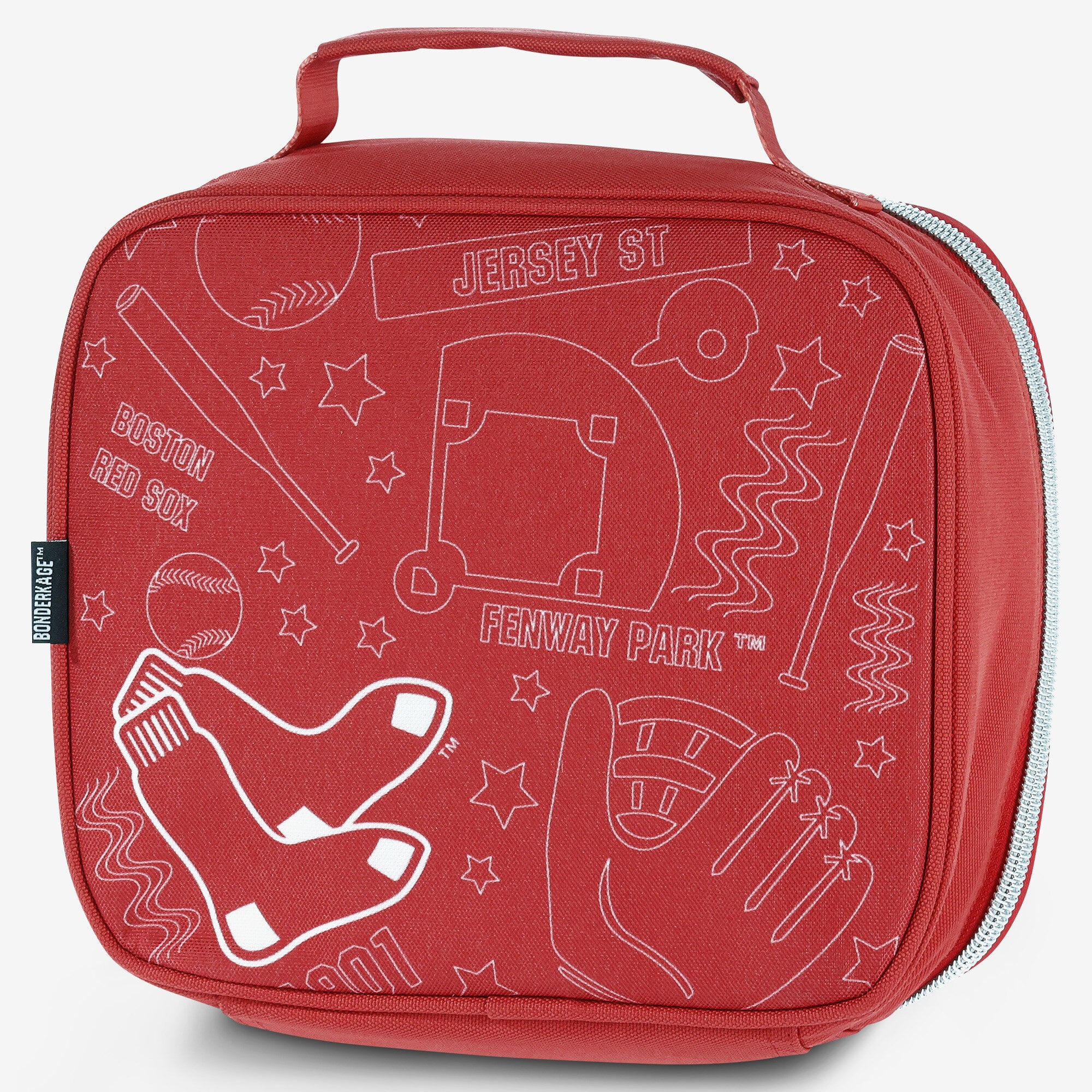 Ensemble sac à dos et sac à lunch Bonderkage pour jeunes Red Boston Red Sox