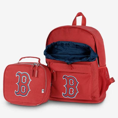  Boston Red Sox Bonderkage Youth Backpack and Lunch Bag Set - Red