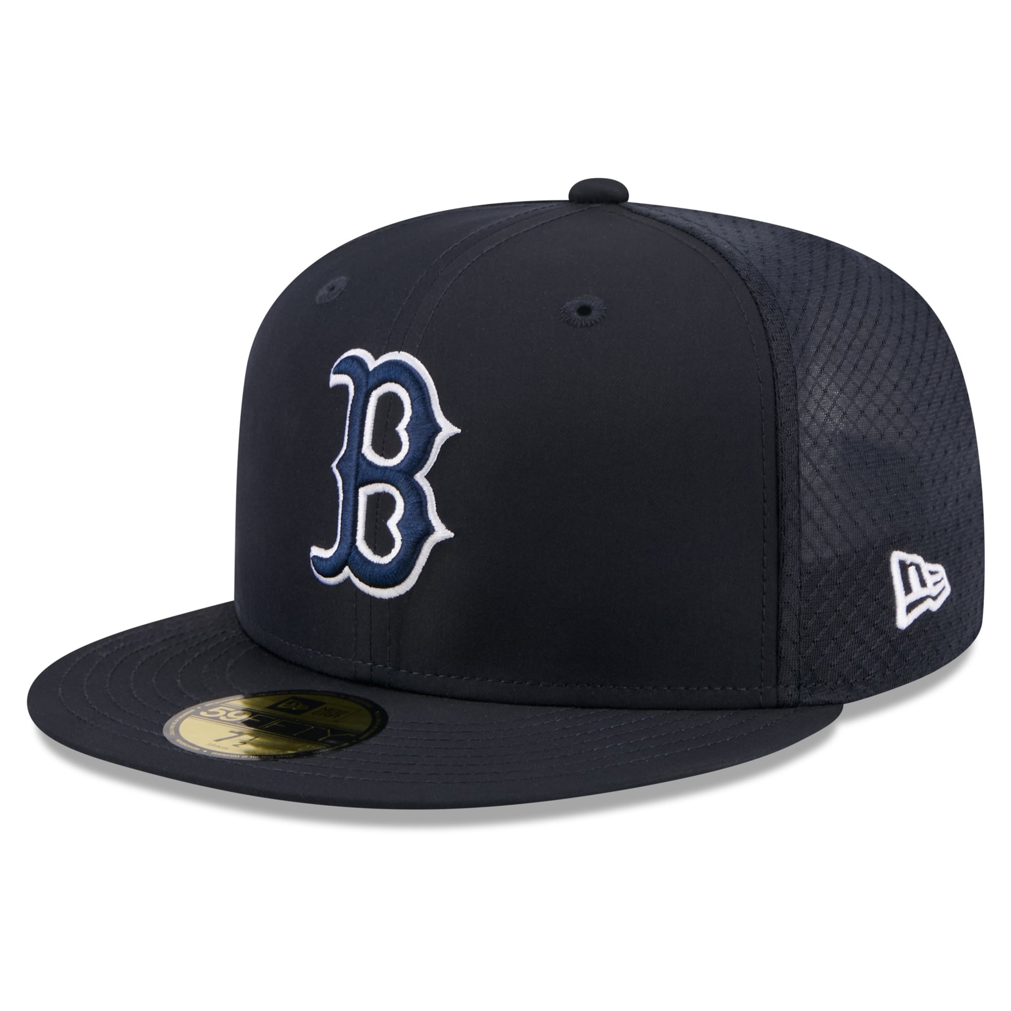 Youth New Era Navy Boston Red Sox Batting Practice 59FIFTY Fitted Hat