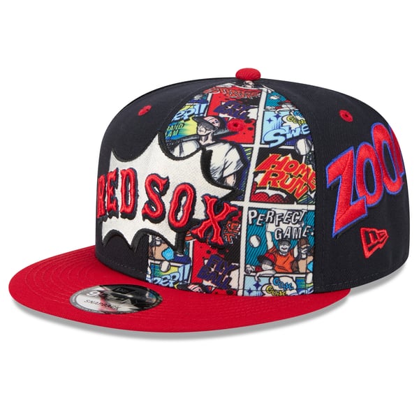 Youth New Era Navy/Red Boston Red Sox 2025 MLB Diamond Hero 