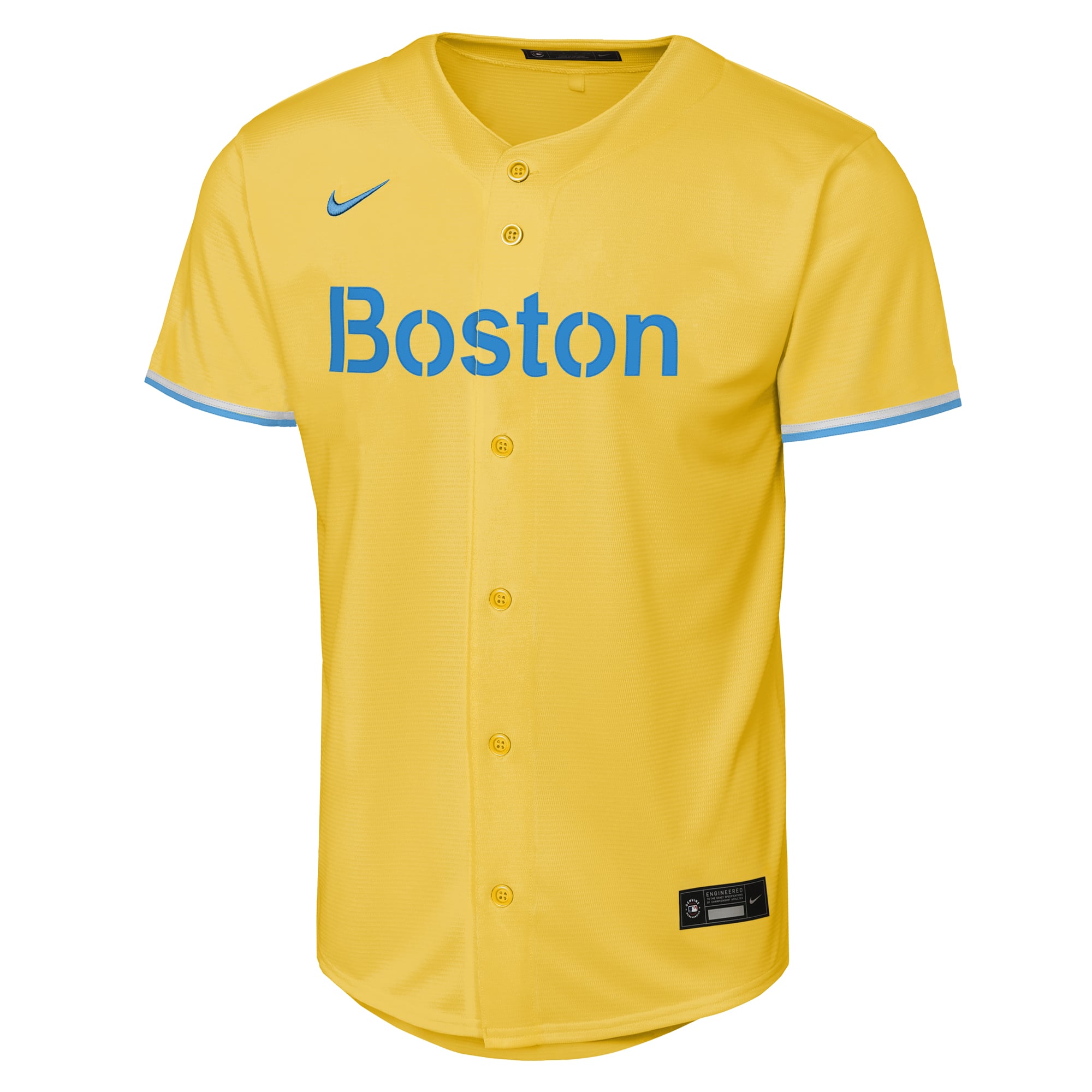 Maillot alternatif Nike Roman Anthony Gold Boston Red Sox pour jeunes
