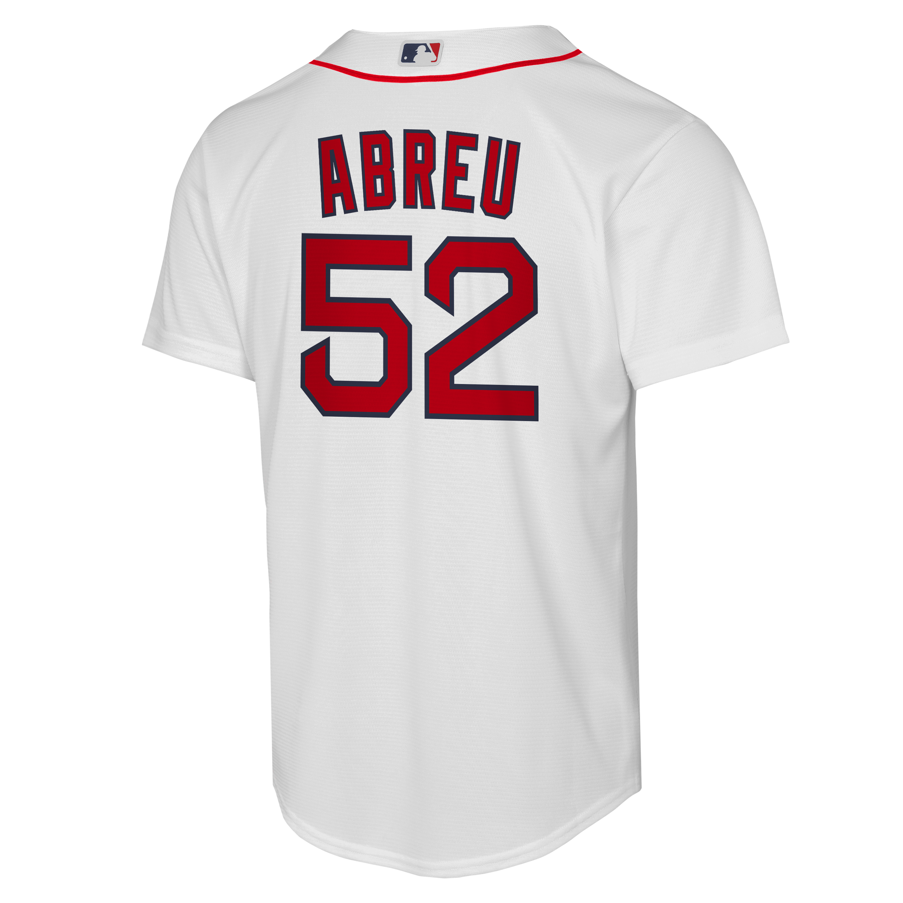 Maillot réplique domicile Nike Wilyer Abreu blanc des Red Sox de Boston pour jeunes