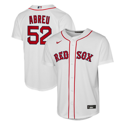 Wilyer Abreu Boston Red Sox Nike Youth Home Replica Jersey - White