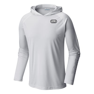 Bowman Gray Stadium Columbia Terminal Tackle Omni-Wick Hoodie - Gray