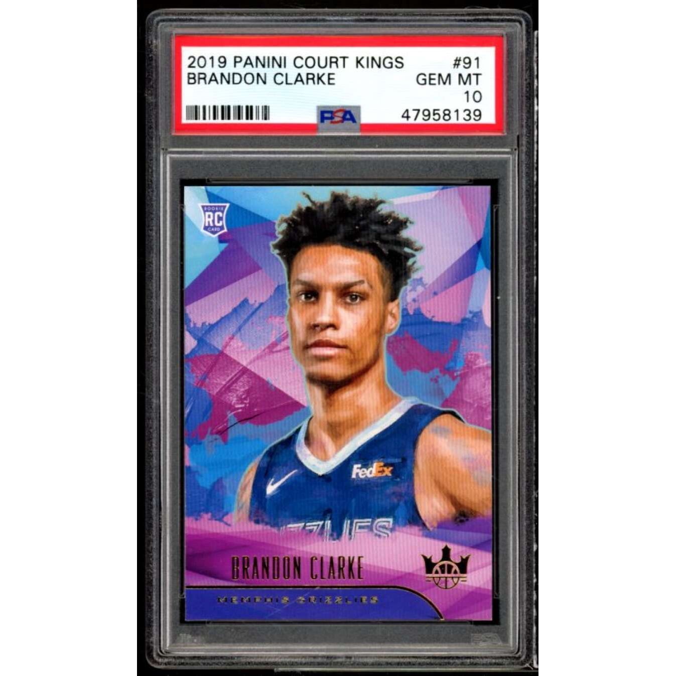 Court Kings Panini 2019-20 Basketball Hobby - Box Checklist, 2019 