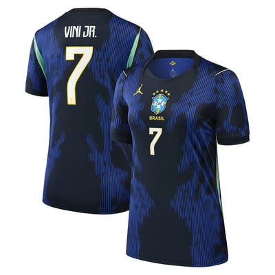 Brazil Jordan Stadium Away Shirt 2026 - Womens with Vini Jr. 7 printing