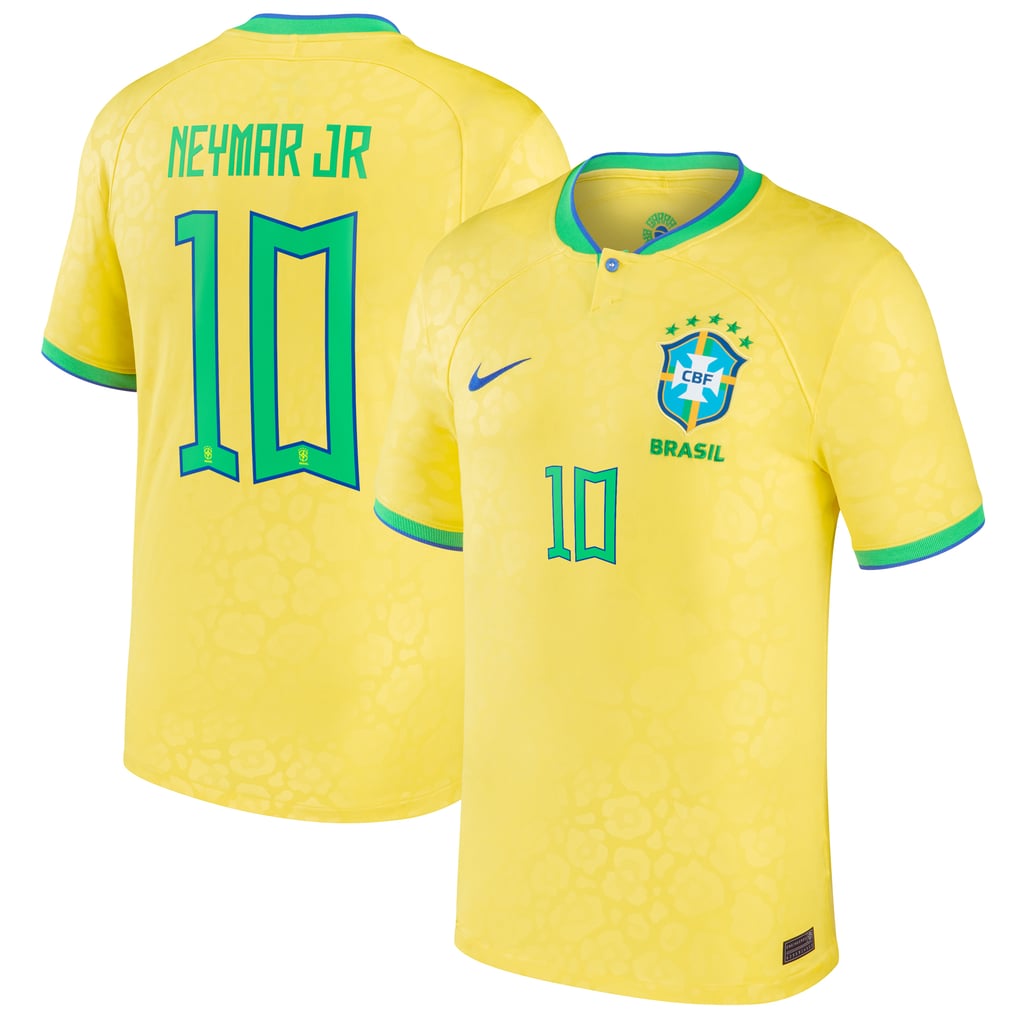 Maillot Du Brésil Jaune Neymar Jr Taille 2XL - Occasion (détails Sur Photos)