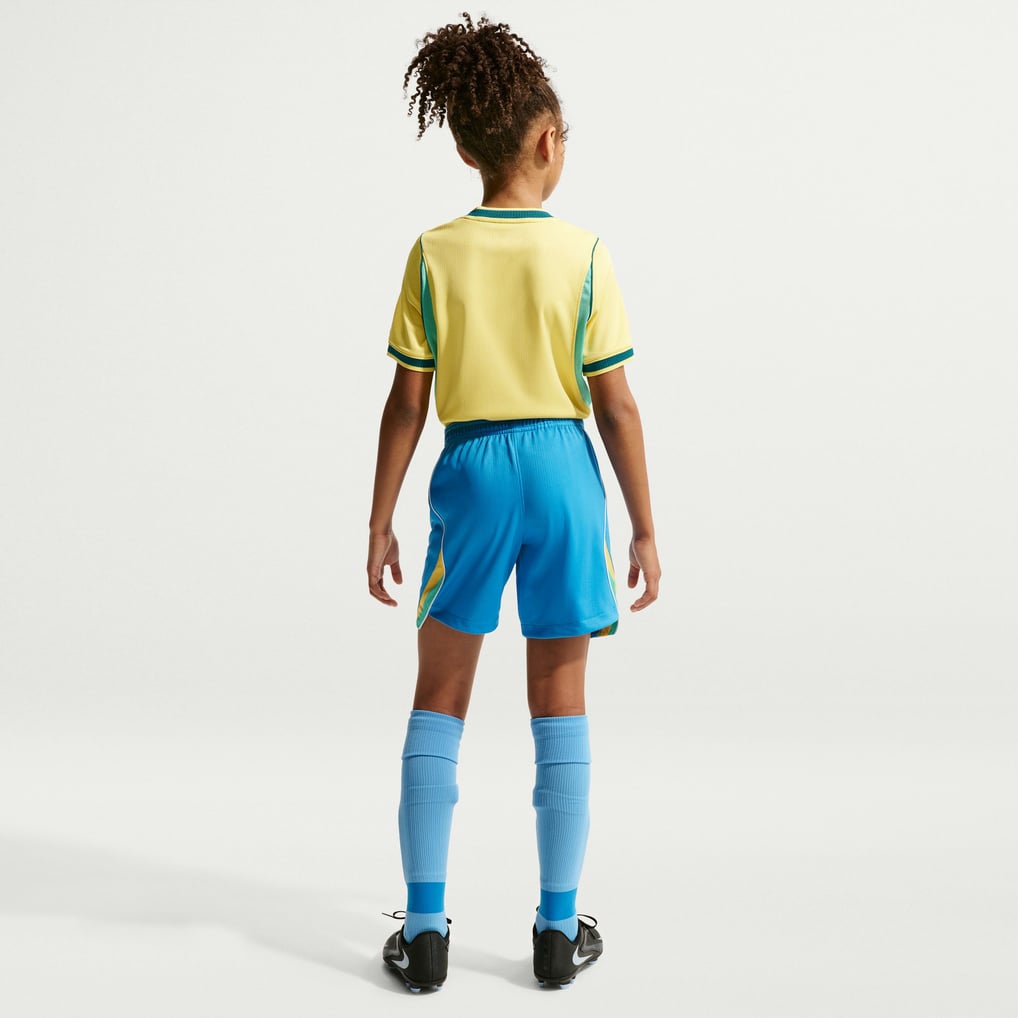 Brazil National Team Nike Youth 2026 Home Stadium Replica Shorts - Blue