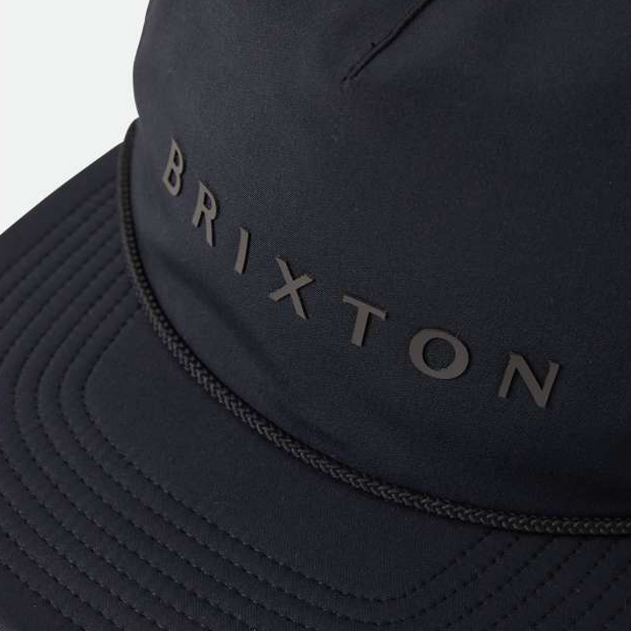 Chapeau unisexe Brixton Black Brixton Alpha Journey ajustable