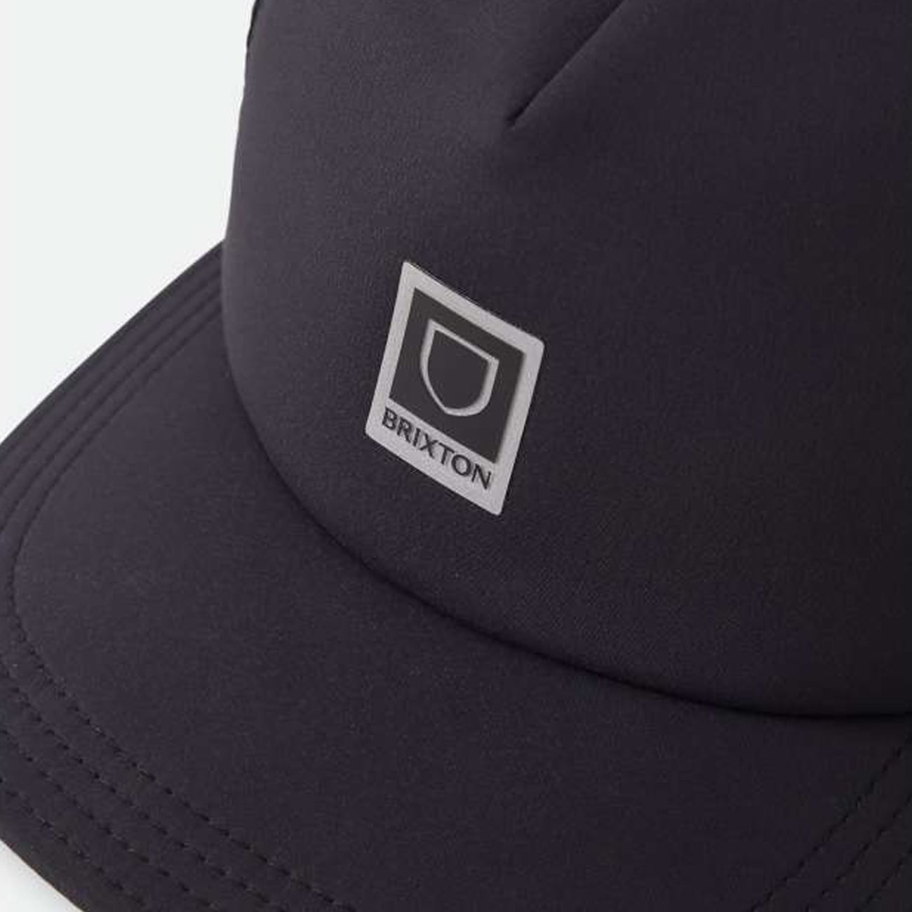 Chapeau unisexe Brixton noir Brixton Beta Journey ajustable