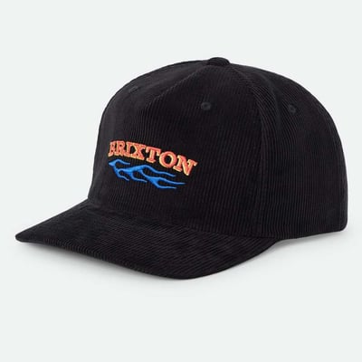  Brixton Brixton Unisex Clifton Snapback Hat - Black