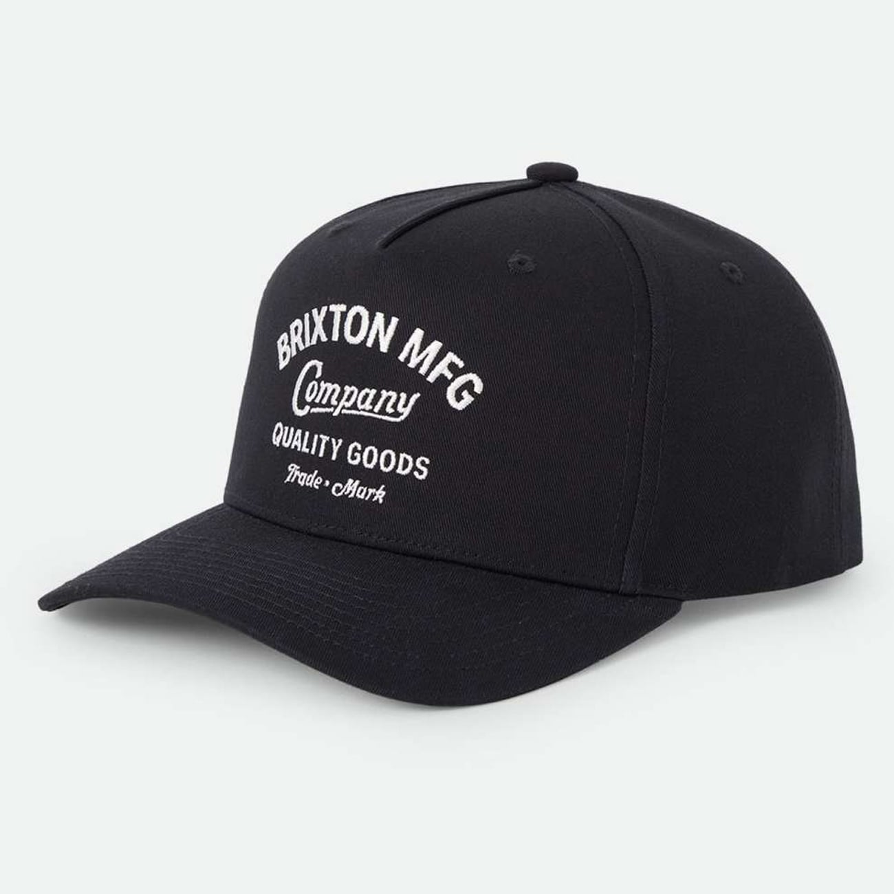Unisex White/Tan Brixton Stratton Snapback Hat