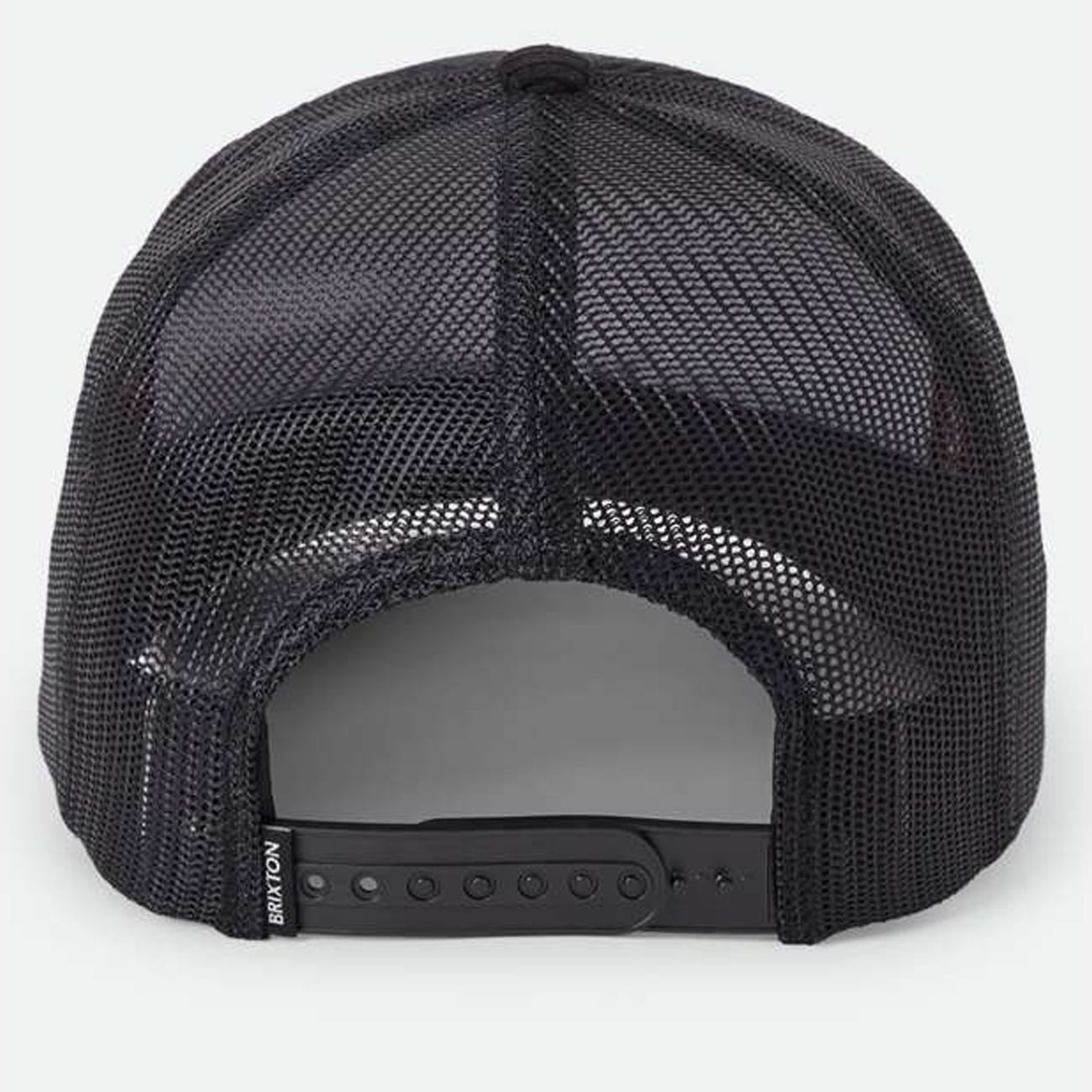 Unisex Brixton Black Love Adjustable Trucker Hat